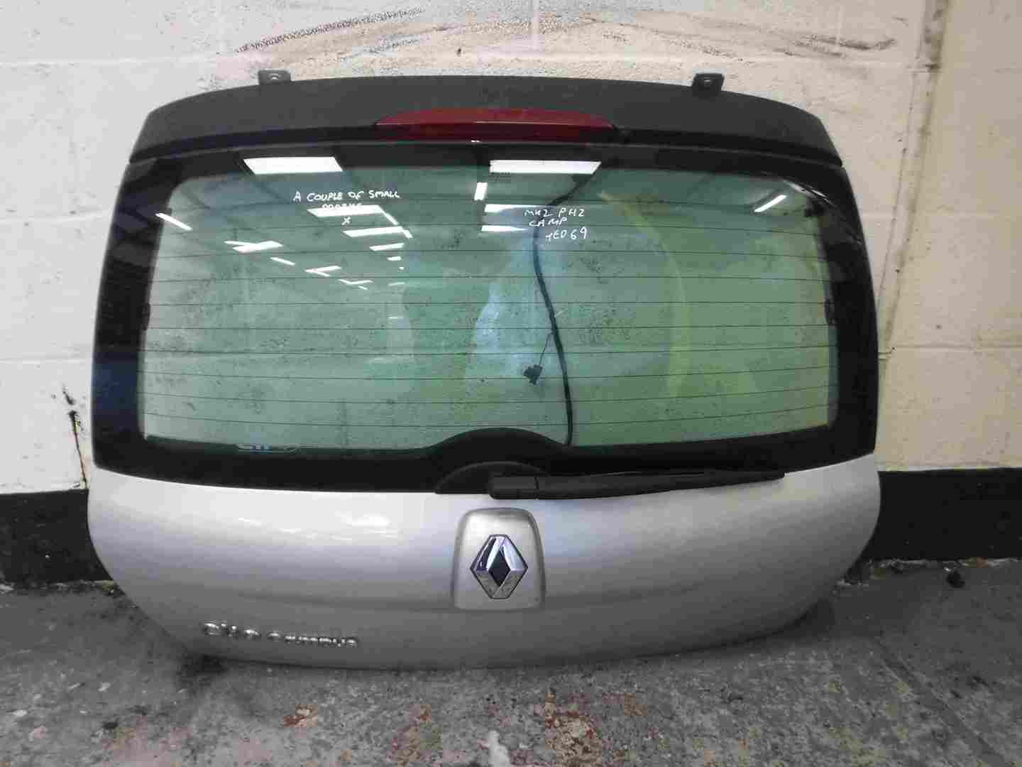 Renault Clio Campus MK2 2006-2010 Rear Tailgate Boot Silver TED69