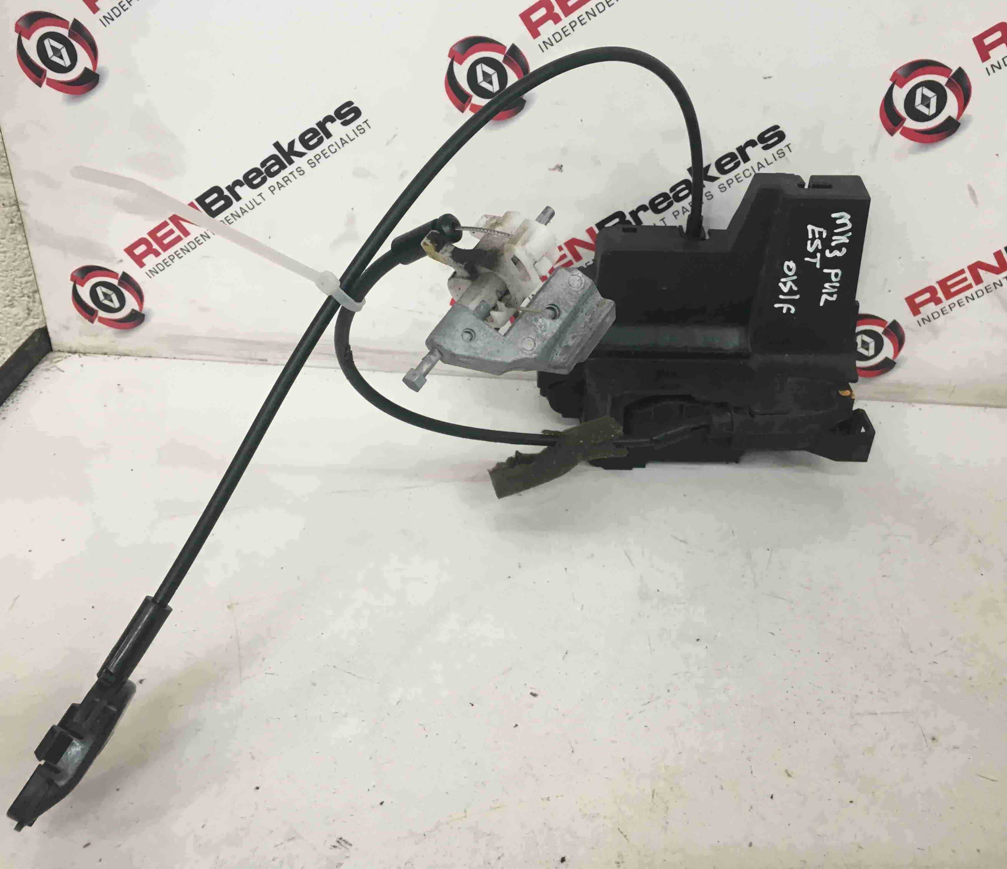 Renault Clio Estate MK3 2005-2012 Drivers OSF Front Door Lock Mechanism