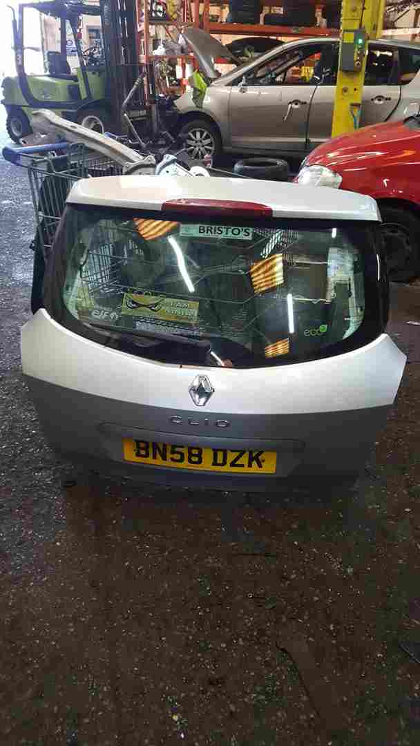 Thumb 4 Renault Clio Estate MK3 2009-2012 Rear Tailgate Boot Silver TED69