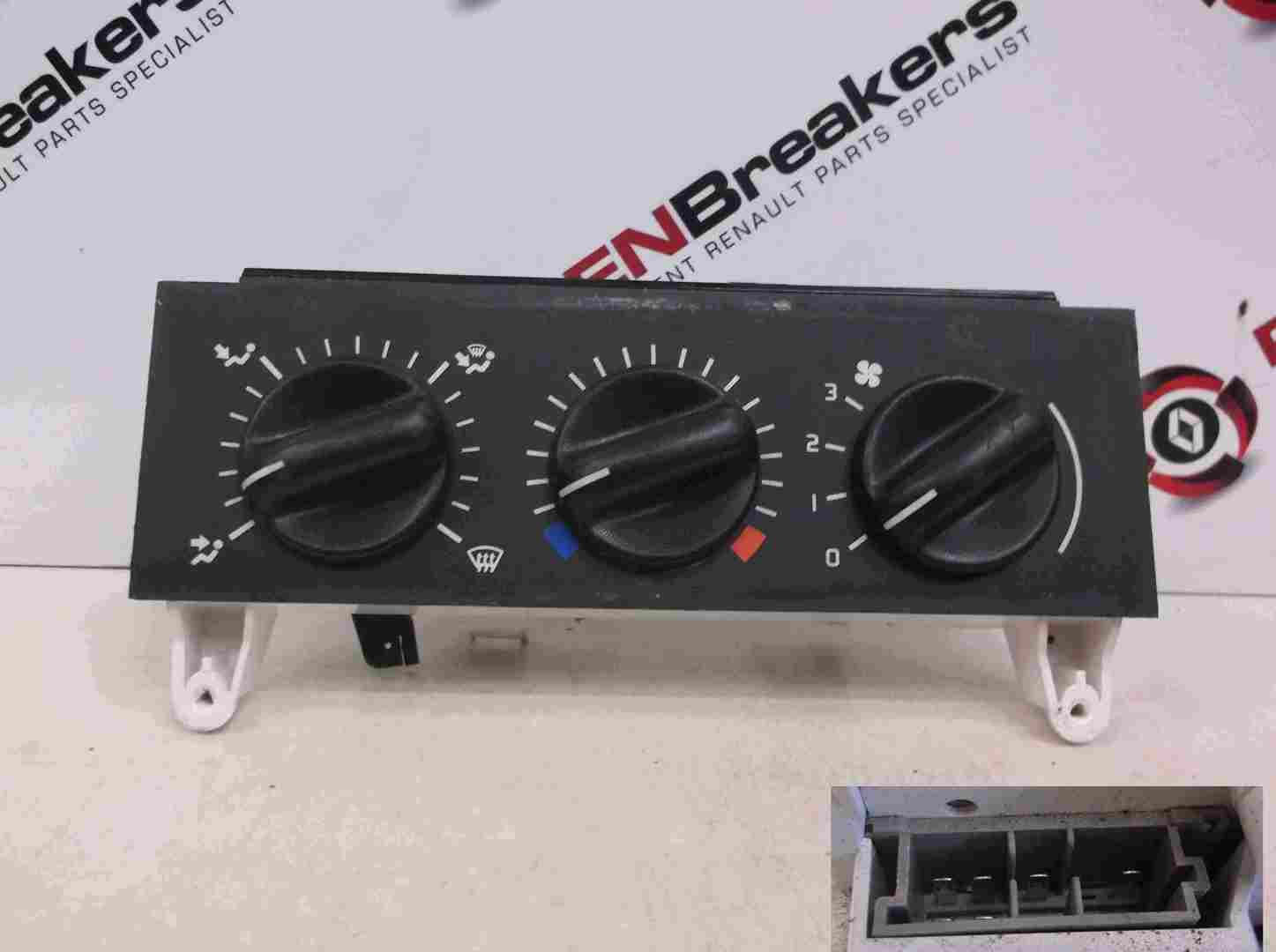 Renault Clio MK1 1990-1998 Heater Blower Controls Dials