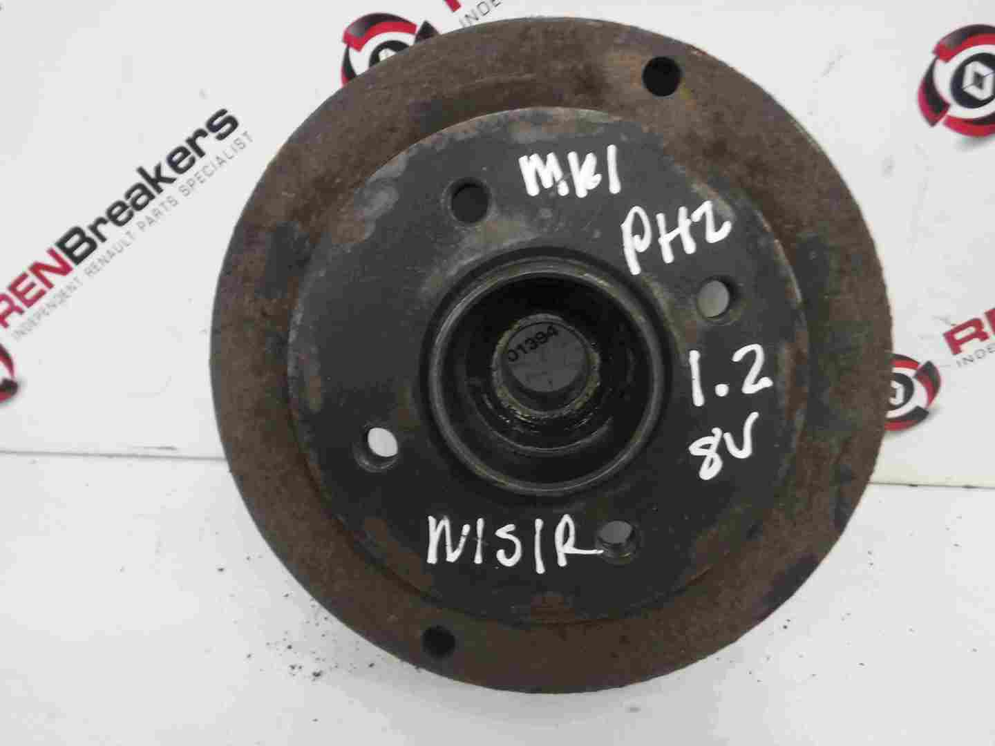 Renault Clio MK1 1990-1998 Passenger NSR Rear Hub Drum Stub Axle