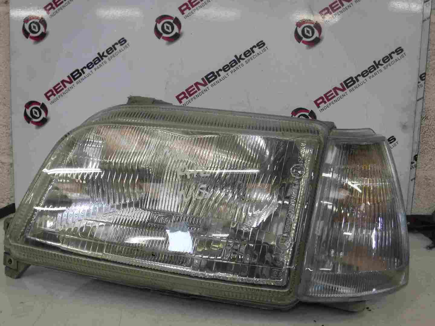 Renault Clio MK1 1996-1998 Passenger NSF Front Headlight + Indicator