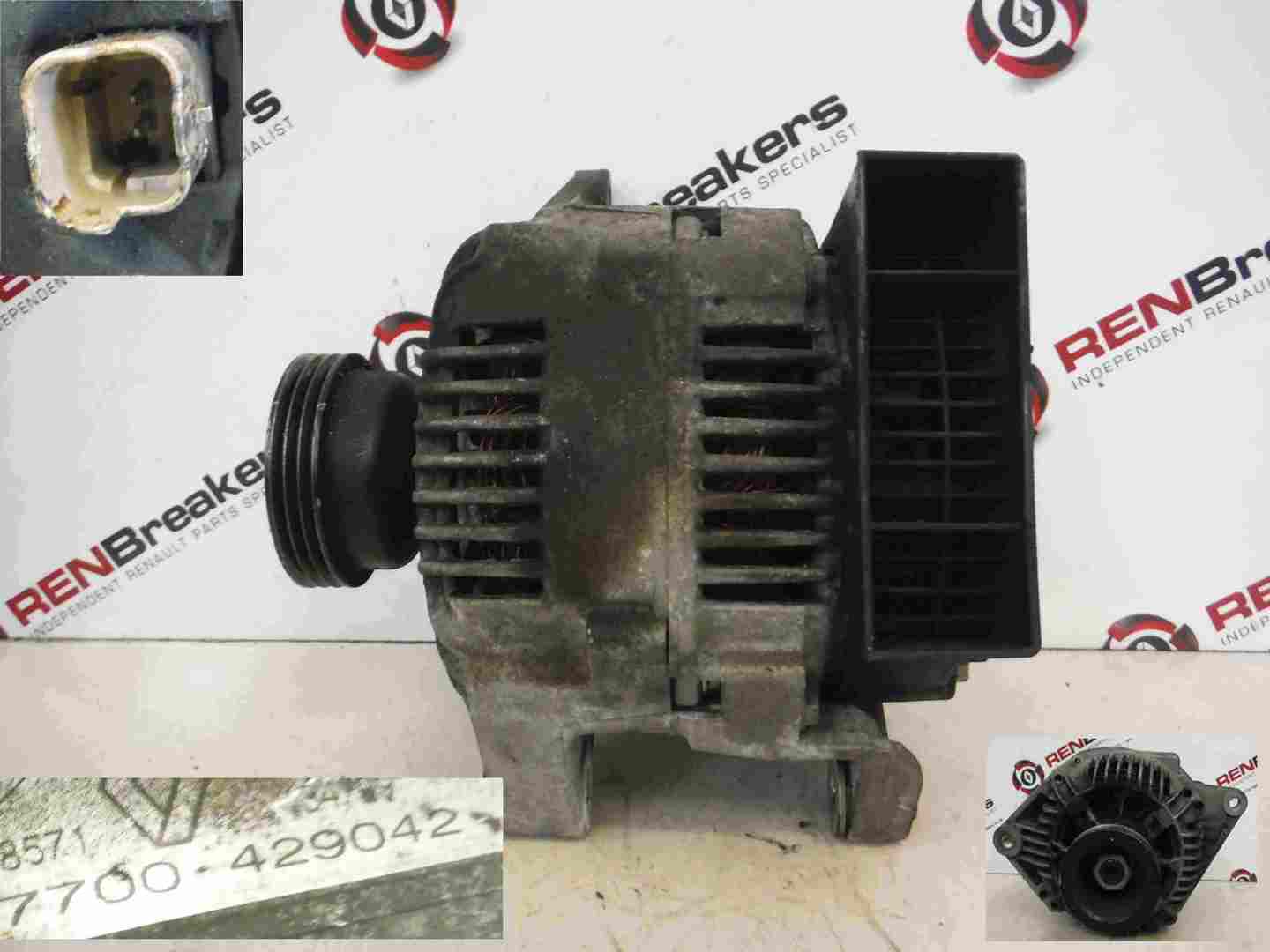 Renault Clio MK2 1998-2001 1.6 8v Alternator 7700429042