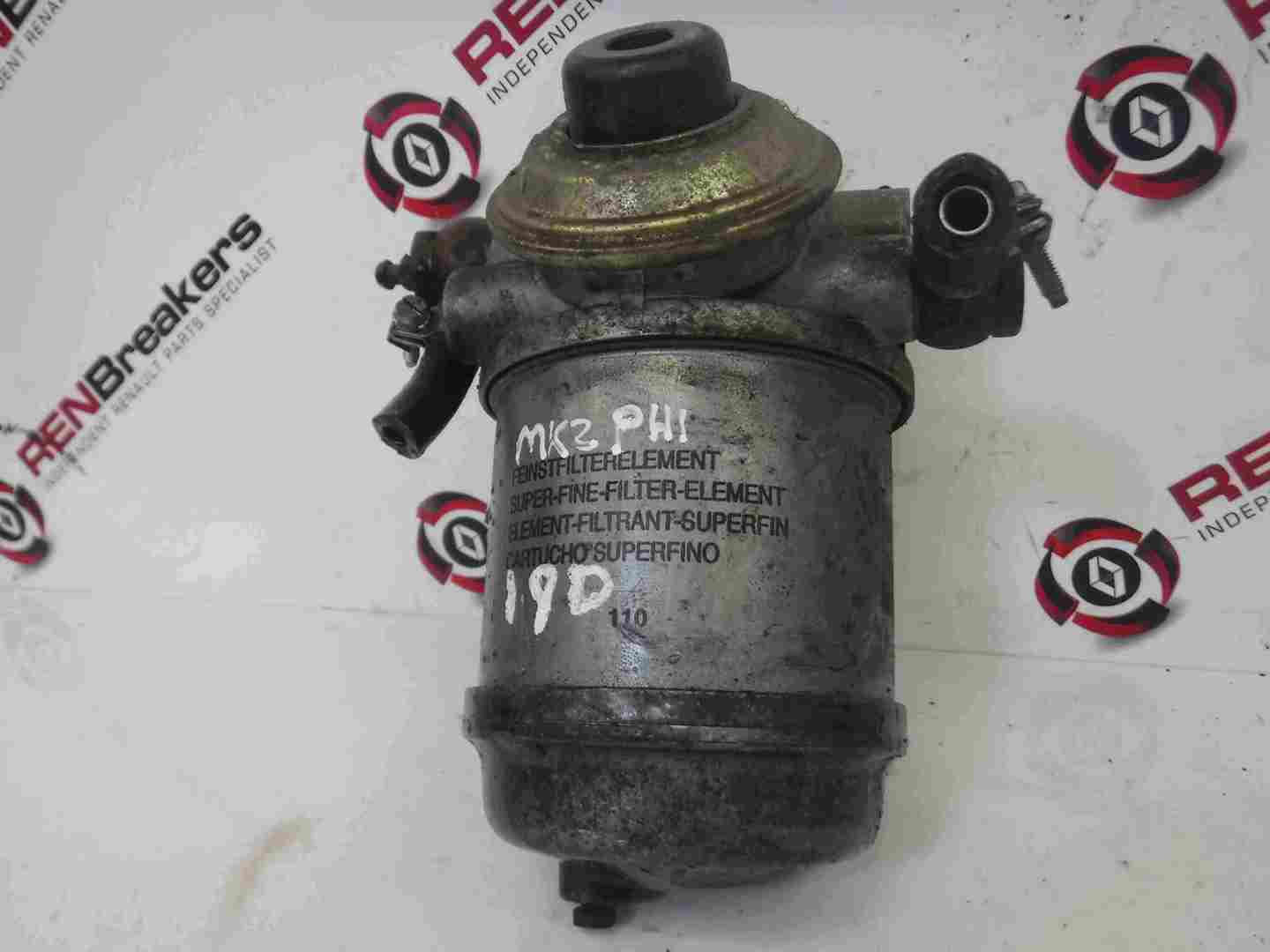 Renault Clio MK2 1998-2001 1.9 D Fuel Filter Housing