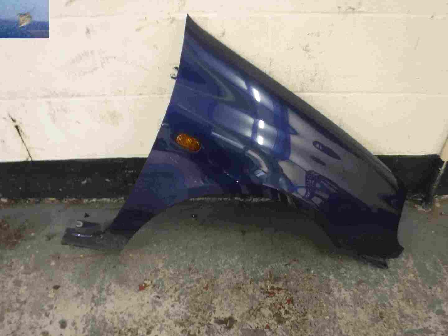 Renault Clio MK2 1998-2001 Drivers OS Wing Blue 432