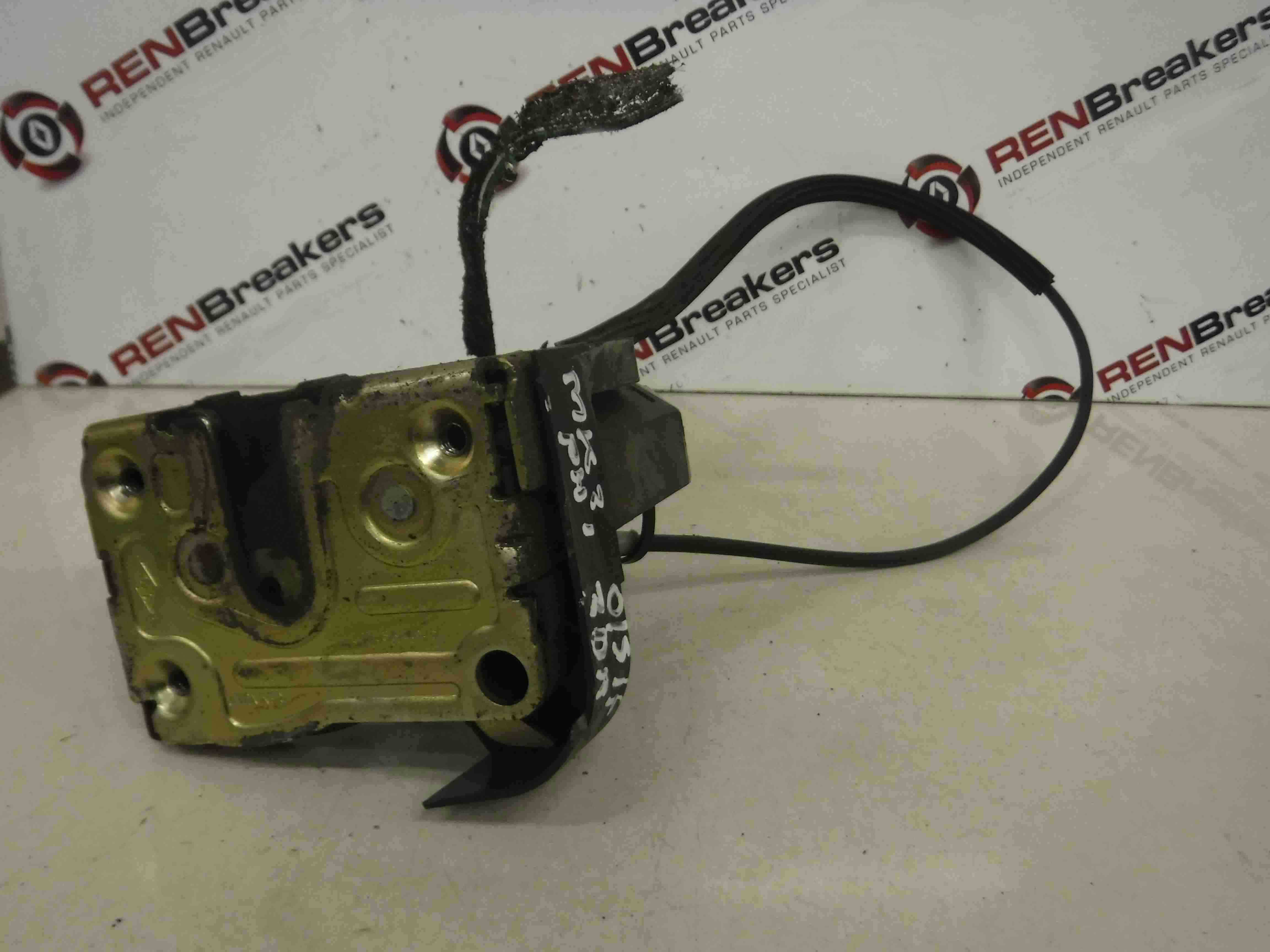 Renault Clio MK2 1998-2006 Drivers OSF Front Door Lock Mechanism 3dr Black