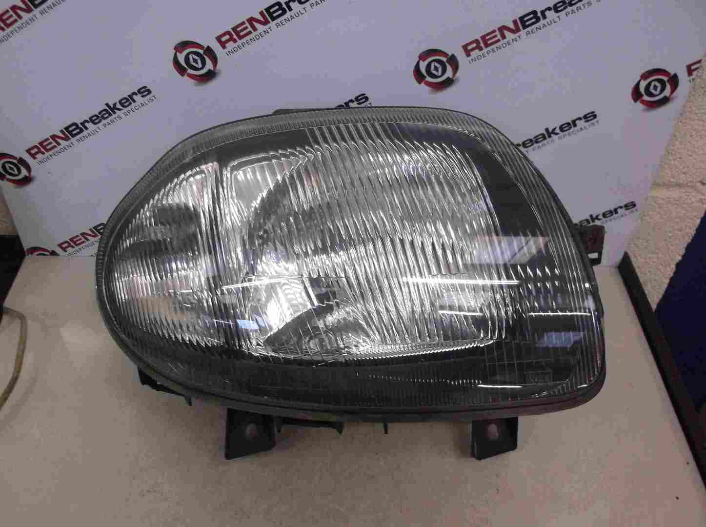 Renault Clio MK2 1998-2001 Drivers OSF Front Headlight Lens 7701697620