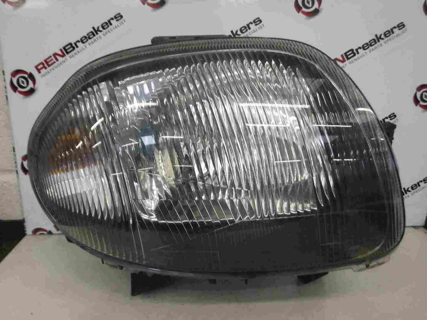 Renault Clio MK2 1998-2001 Drivers OSF Headlight Lens
