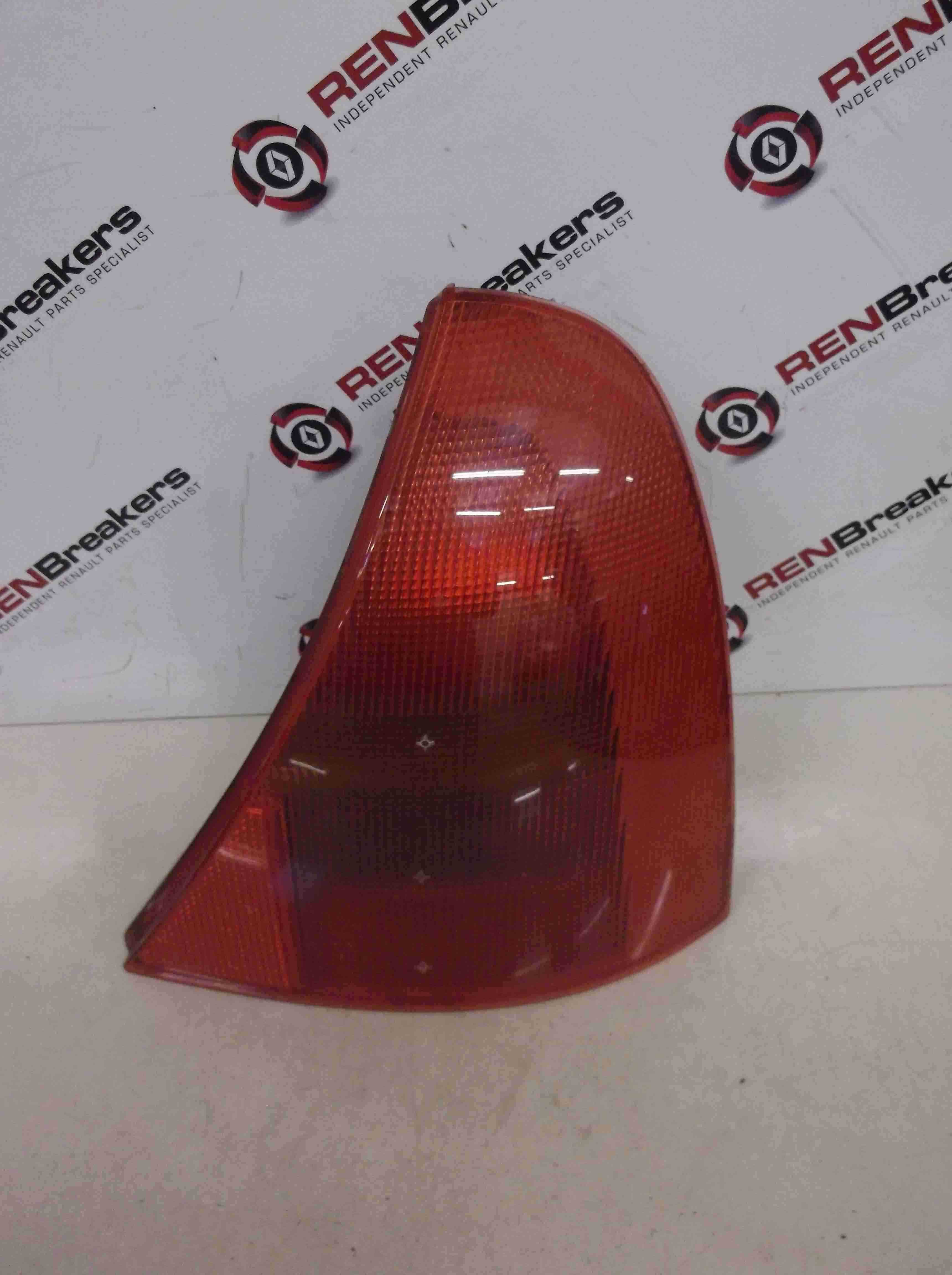 Renault Clio MK2 1998-2001 Drivers OSR Rear Light Lens 7700410518