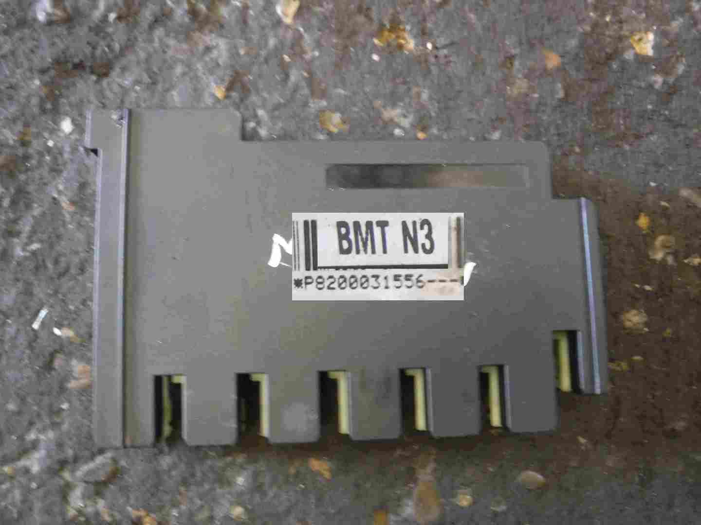 Renault Clio MK2 1998-2001 N3 Dashboard Fuse Box UCH BCM Recoded 8200031556