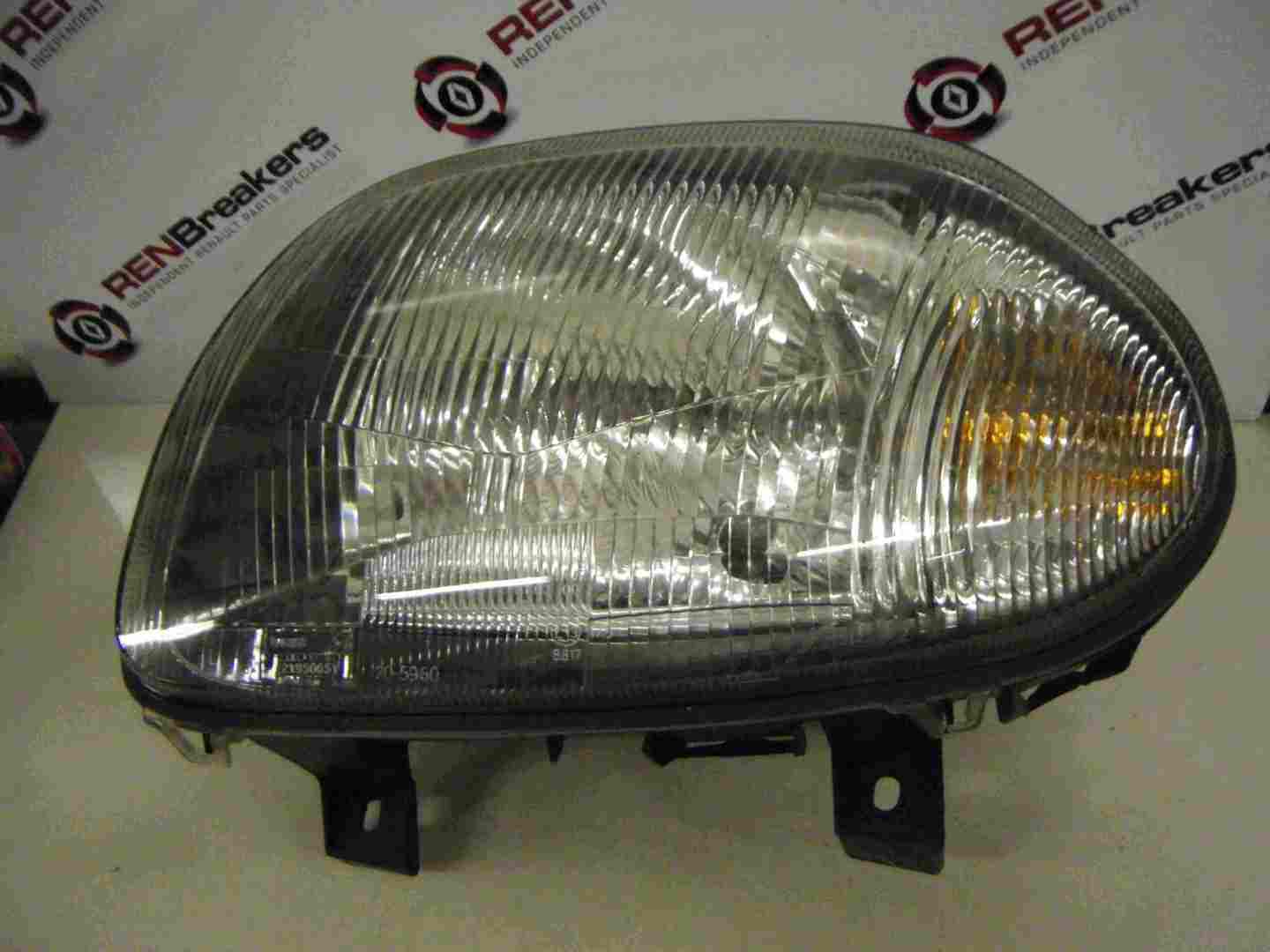 Renault Clio MK2 1998-2001 Passenger NS HeadLight Lamp 7701697619