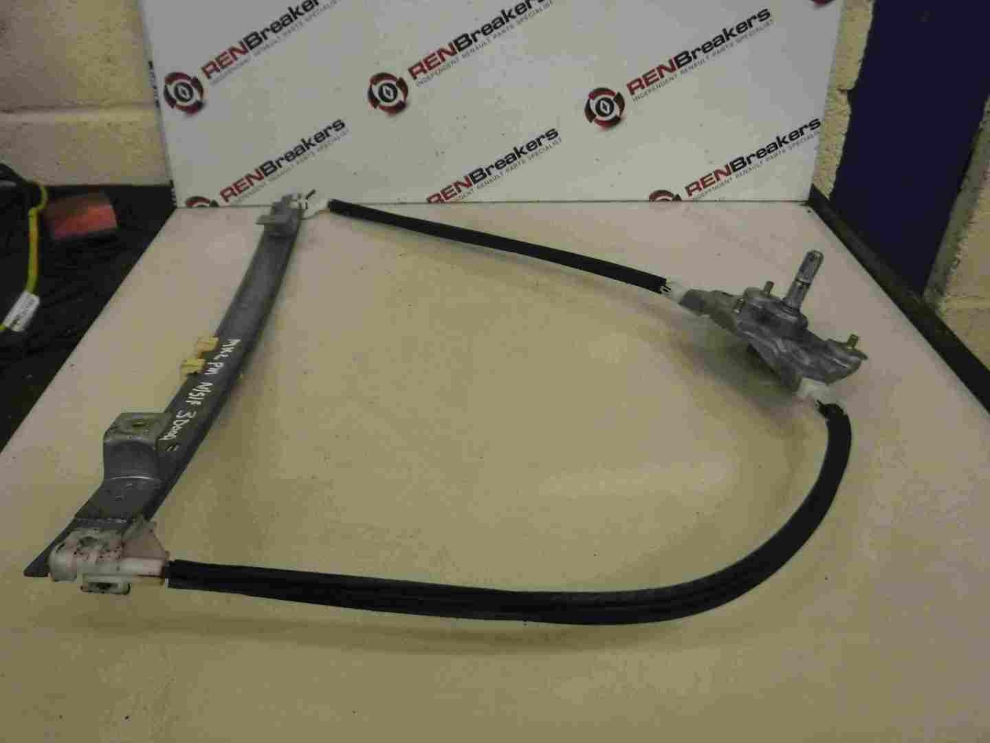 Renault Clio MK2 1998-2001 Passenger NSF Front Window Regulator Manual 3dr