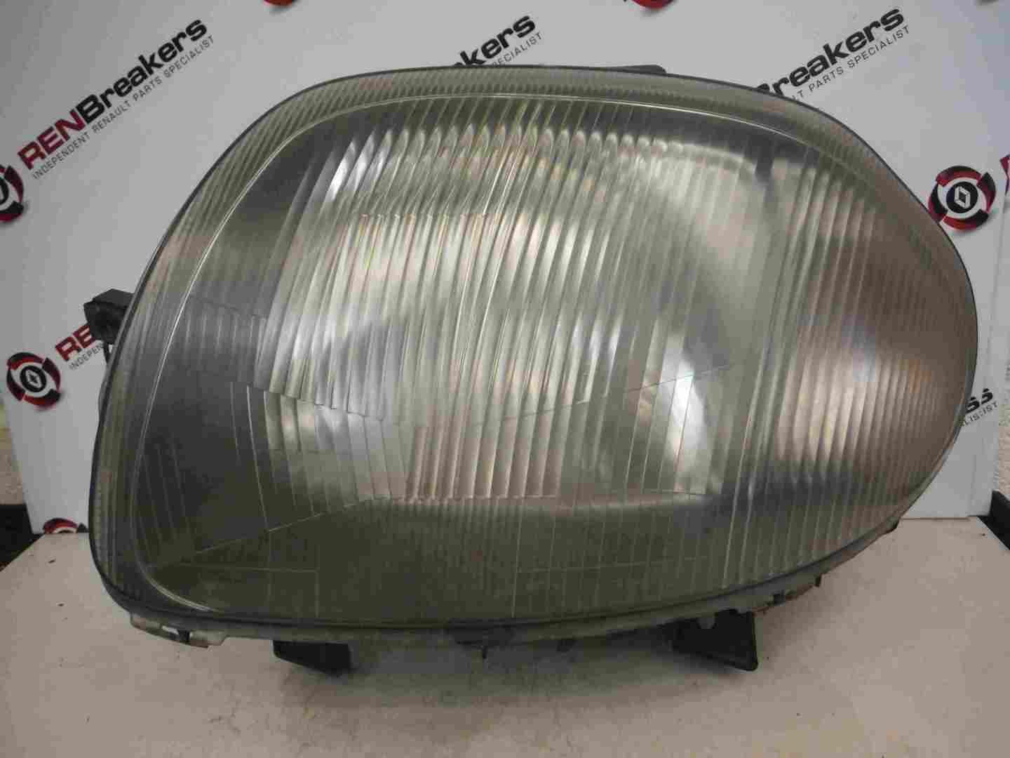 Renault Clio MK2 1998-2001 Passenger NSF Headlight Cloudy