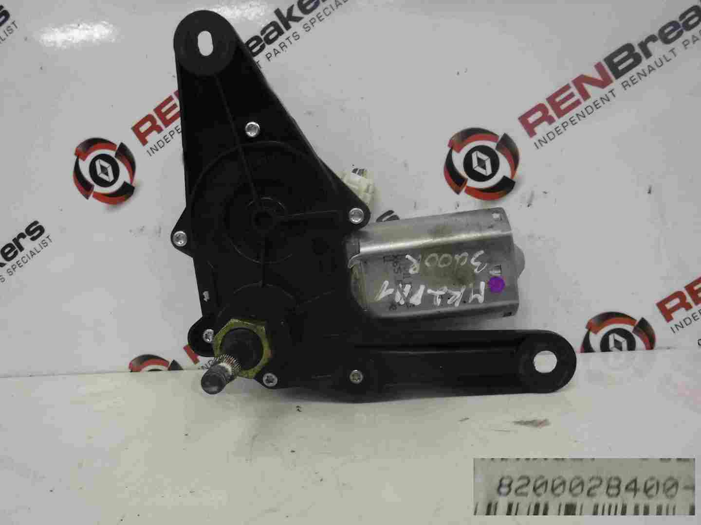 Renault Clio MK2 1998-2001 Rear Windscreen Window Wiper Motor 8200028400