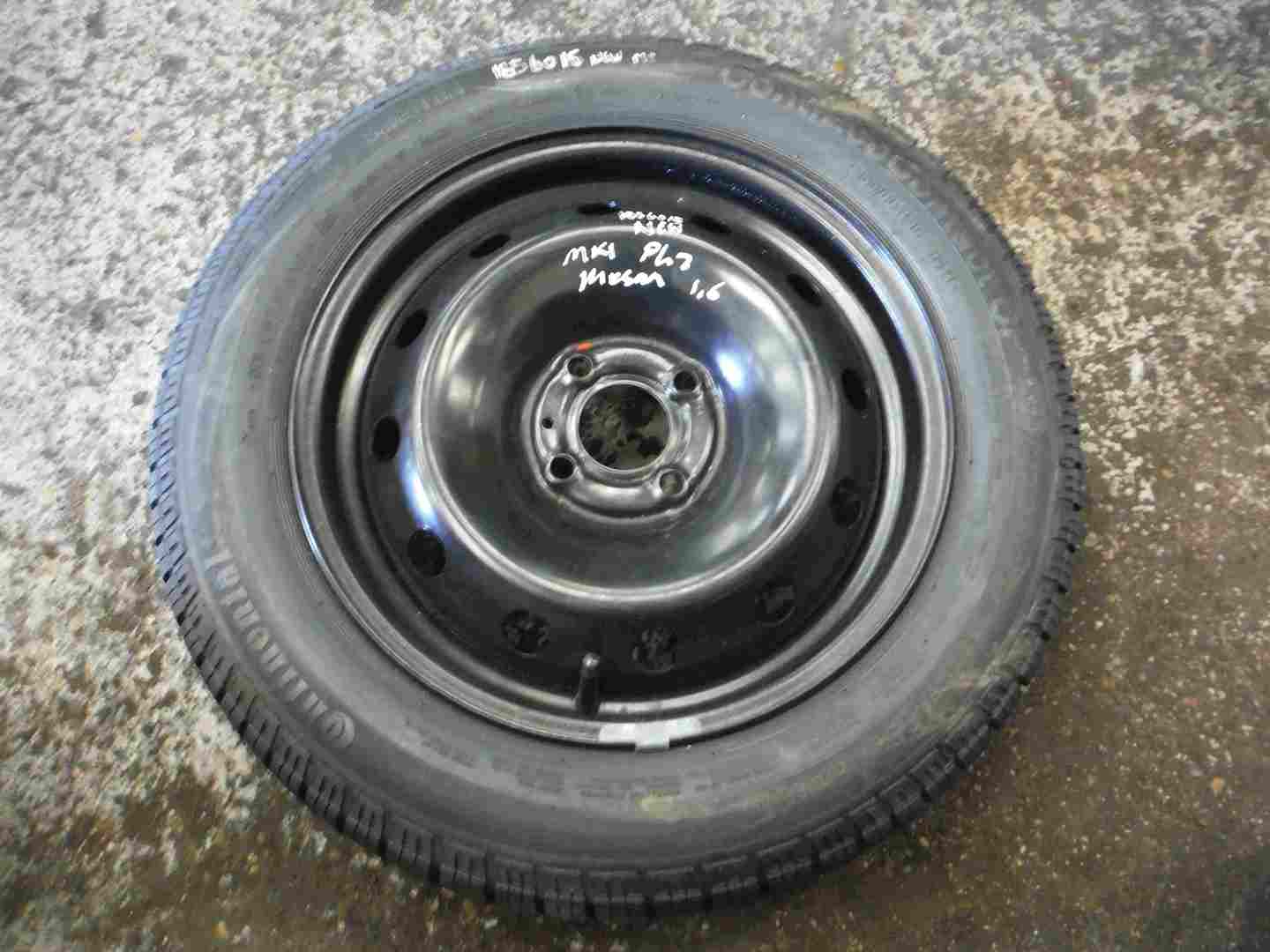 Renault Modus 2004-2008 Spare Steel Wheel + Tyre 185 60 15 8mm 3/5