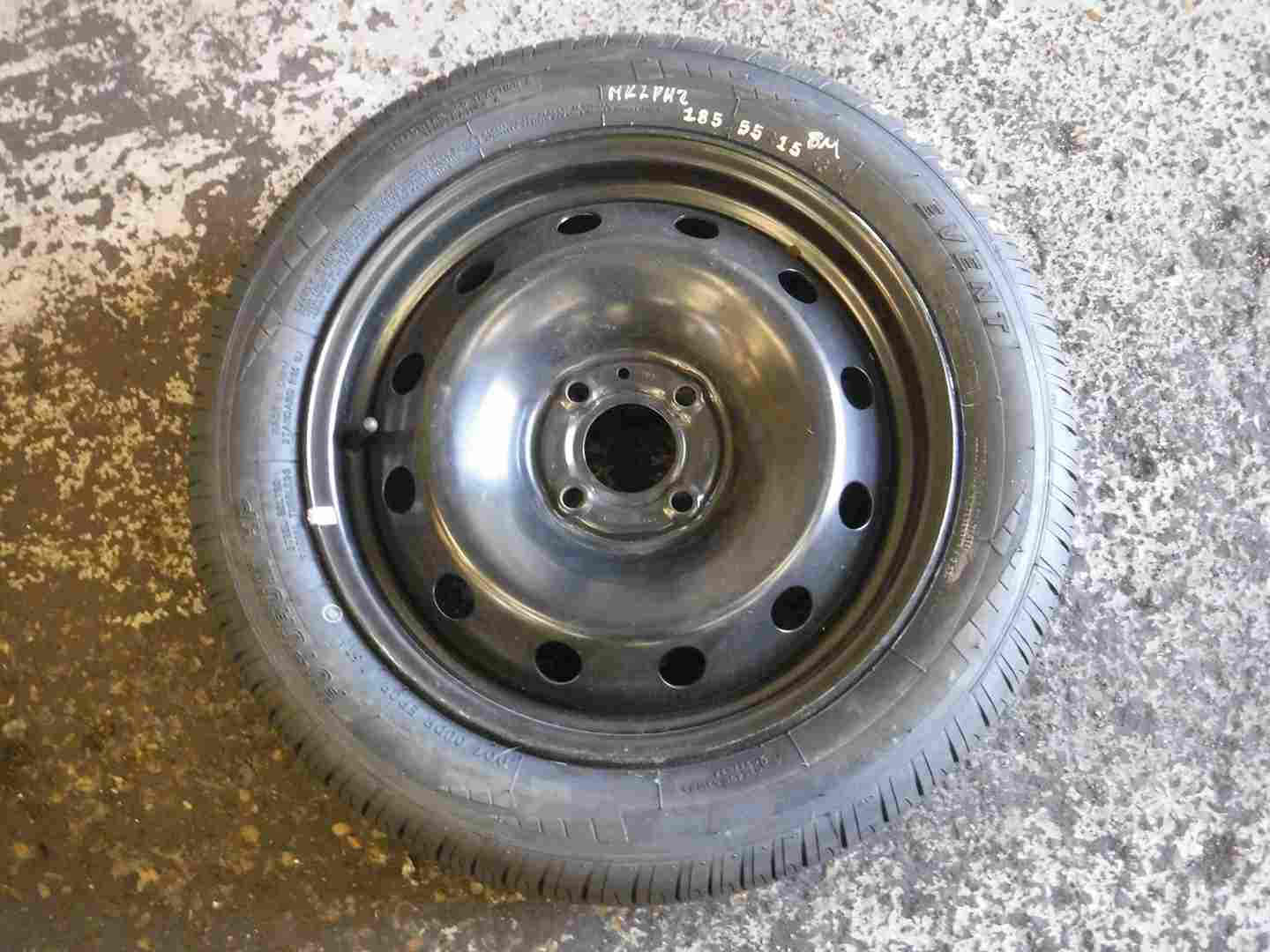 Renault Clio MK2 1998-2006 Spare Steel Wheel Rim + Tyre 185 55 15 3/5 8mm