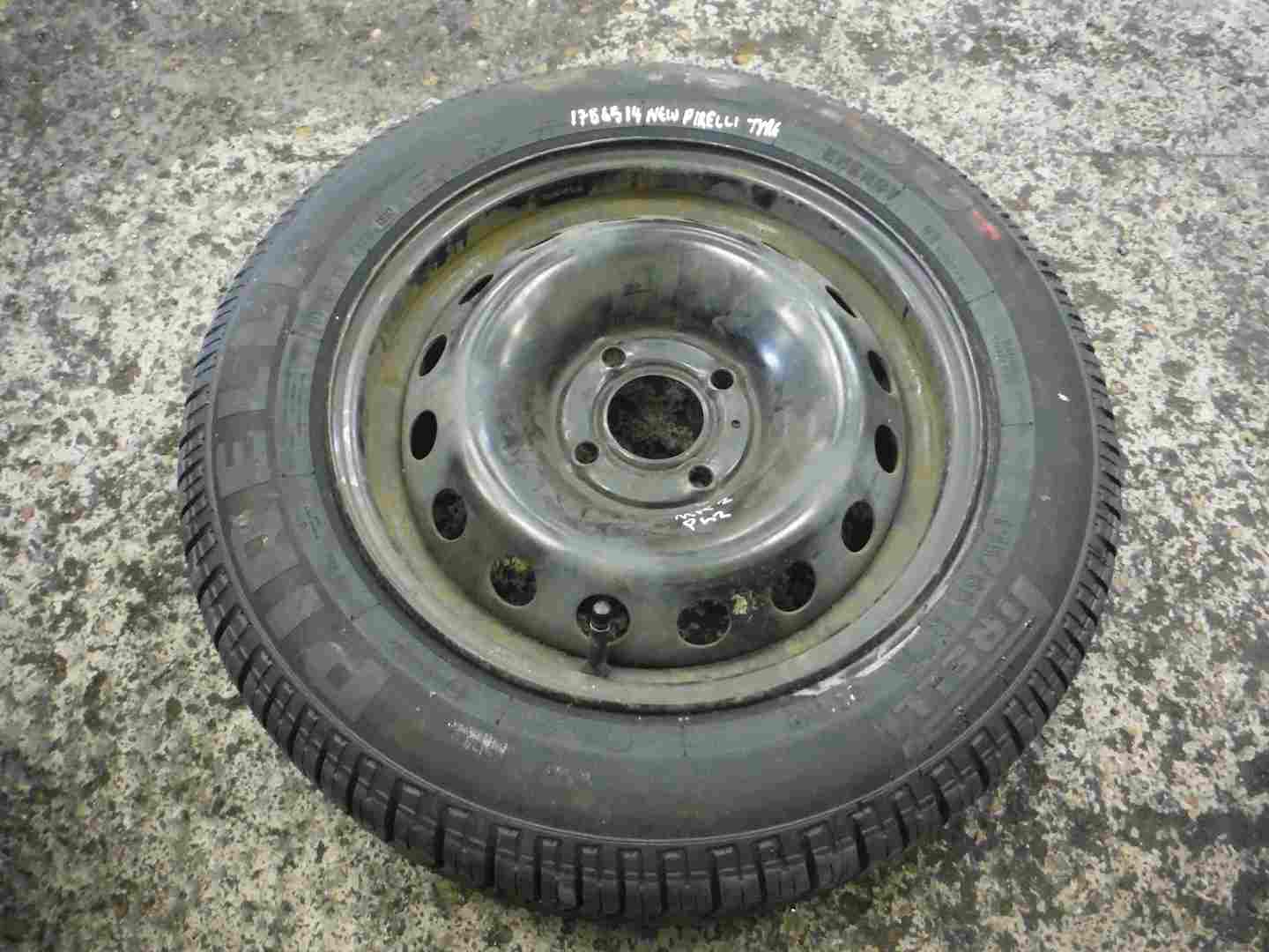 Renault Clio MK2 1998-2006 Steel Wheel Rim + Tyre 175 65 14 8mm 3/5