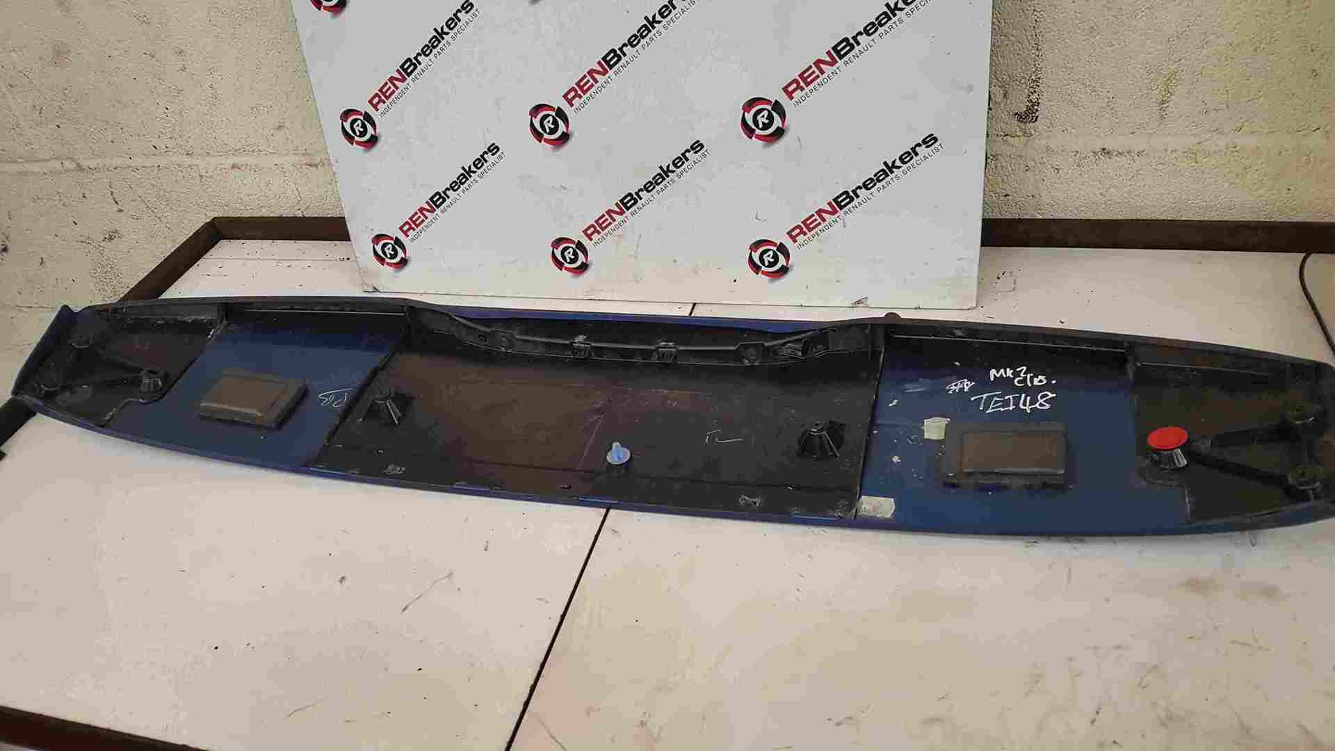 Thumb 2 Renault Clio MK2 2001-2005 Rear Boot Spoiler Blue TEI45 TE145