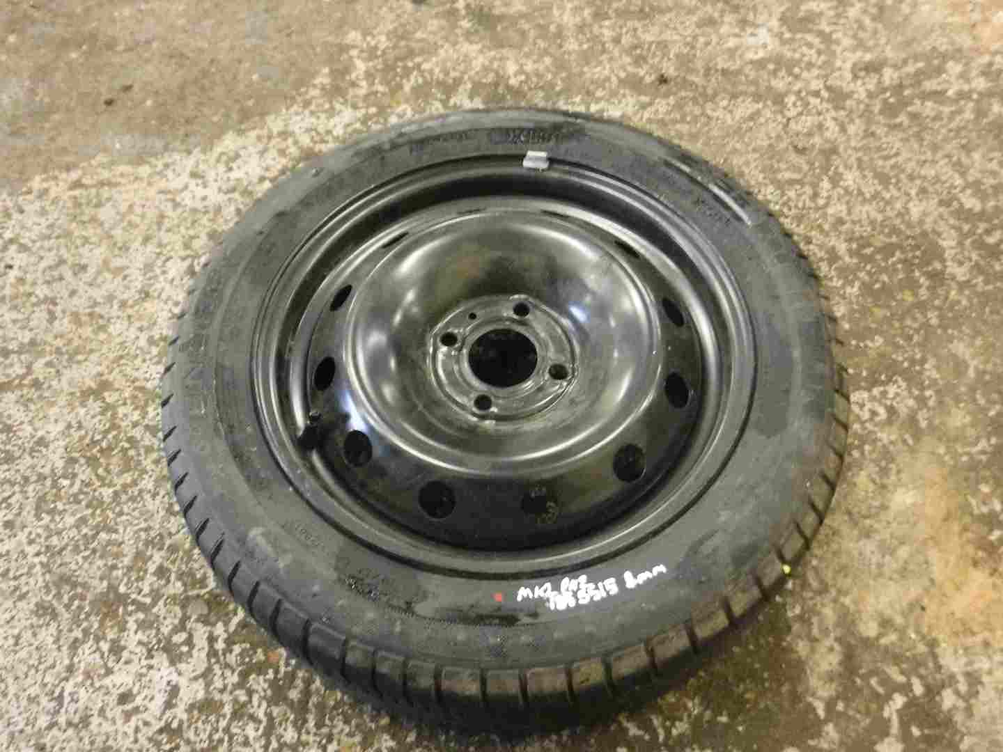 Renault Clio MK2 2001-2005 Steel Wheel Rim + Tyre 185 55 15 7mm Tread 4/5