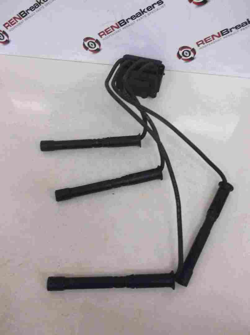 Renault Clio MK2 2001-2006 1.2 16v Ignition Coil Pack + Leads D4F 712 3 Bolt