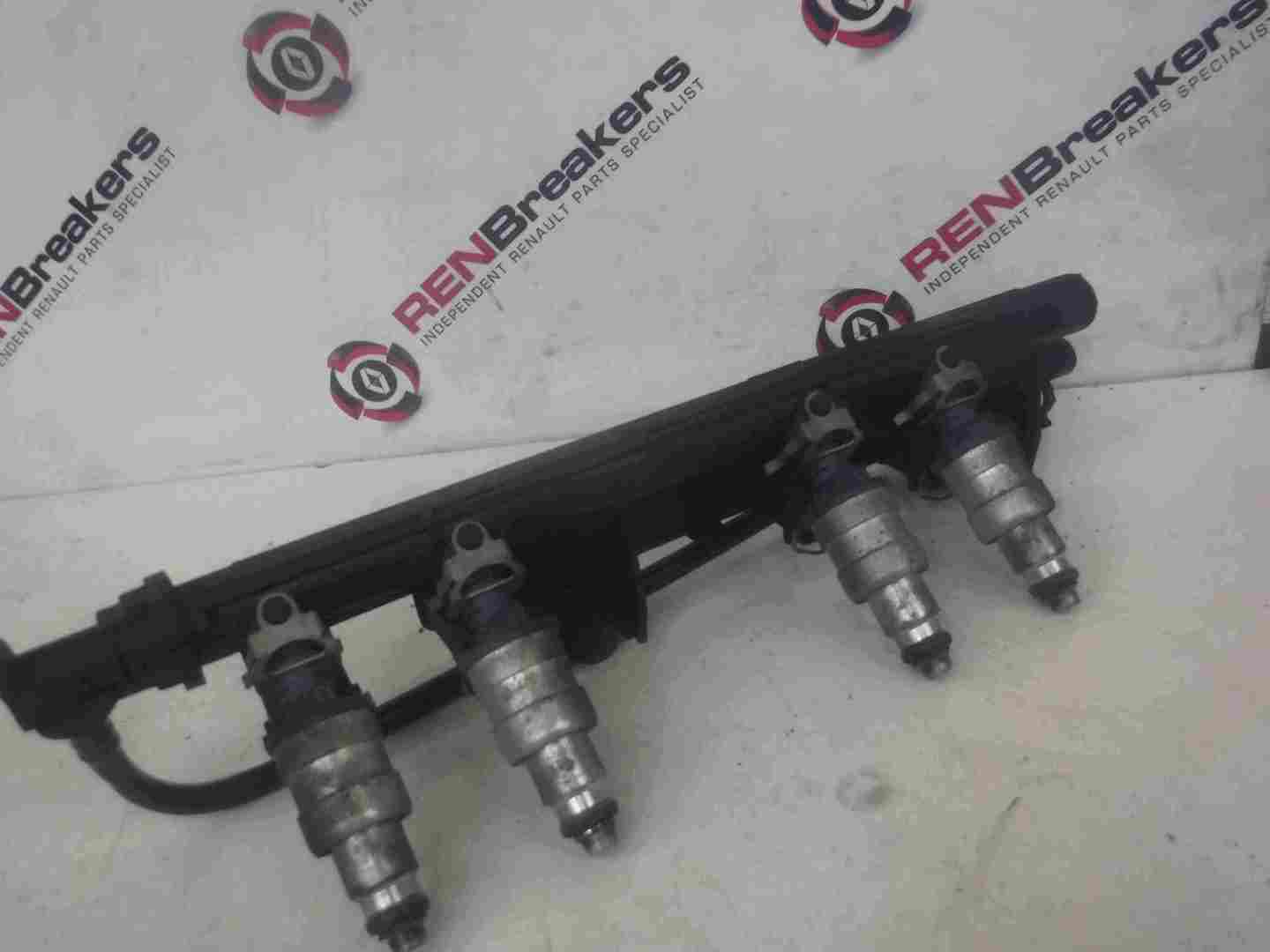 Renault Clio MK2 2001-2006 1.2 8v Fuel Injectors X4 D7F 726 8200365996
