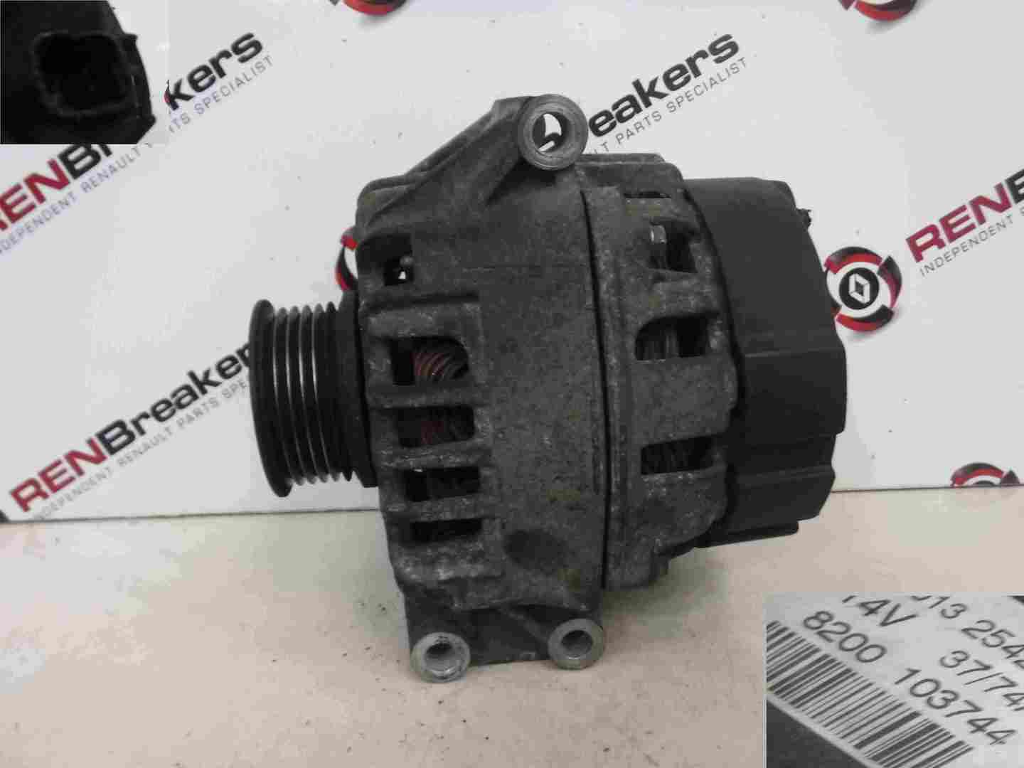 Renault Clio MK2 2001-2006 1.4 16v Alternator K4J 710 8200103744