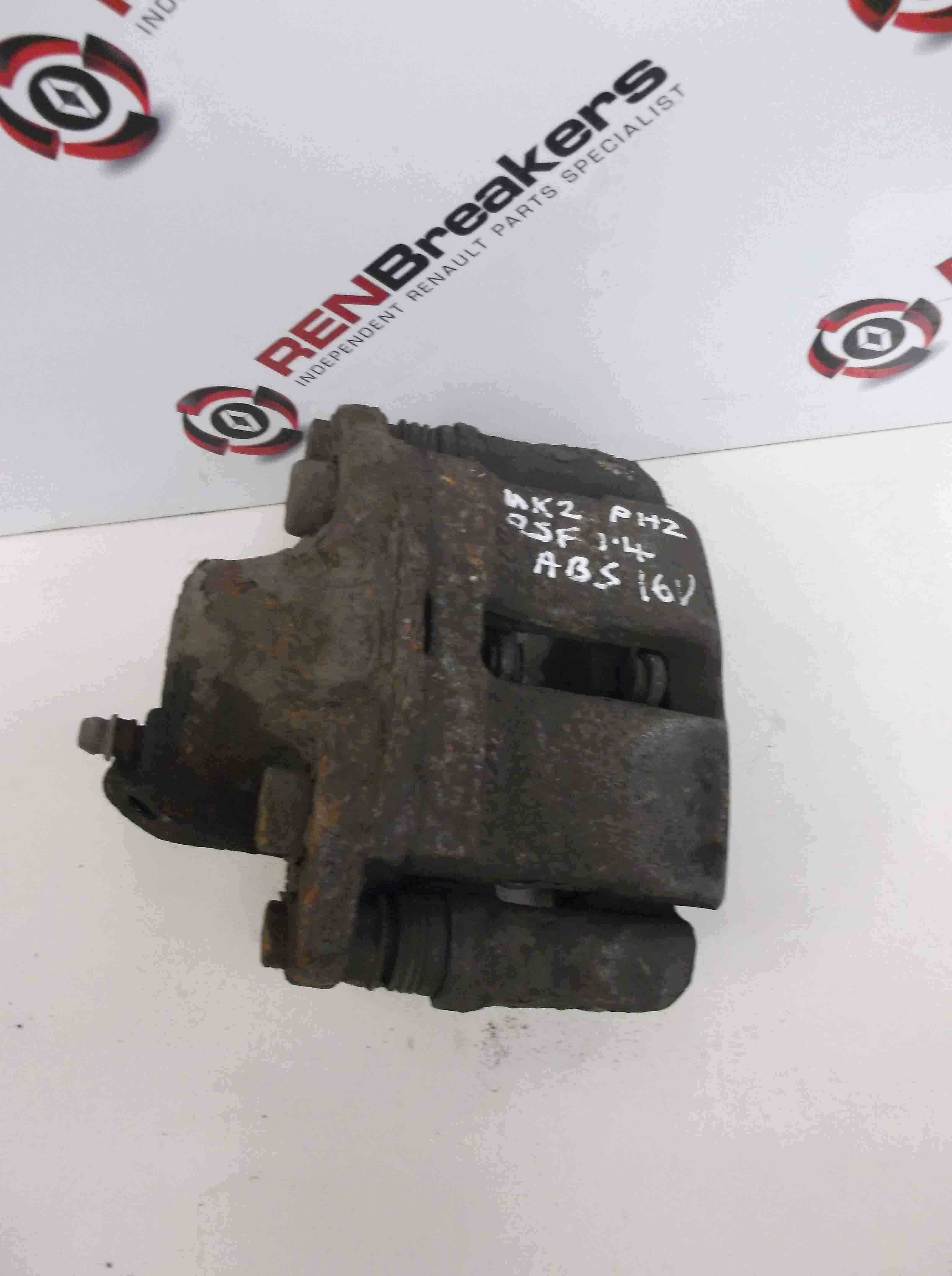 Renault Clio MK2 2001-2006 1.4 16v Drivers OSF Front Brake Caliper