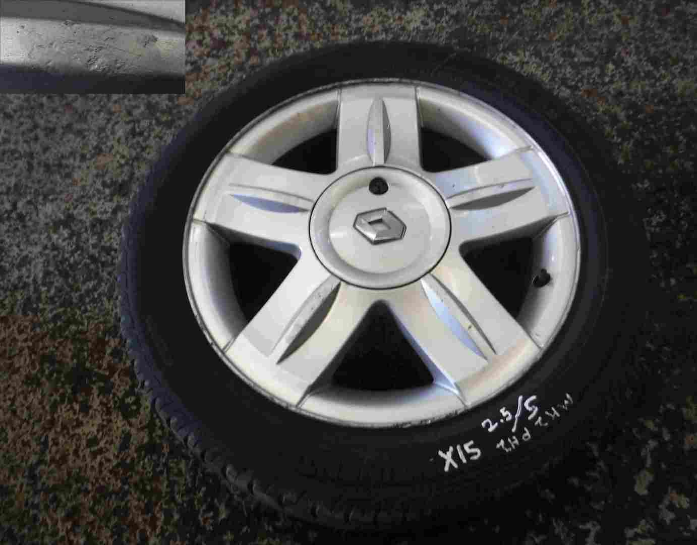 Renault Clio MK2 2001-2006 Campus Alloy Wheel 15 Inch 3/5 8200760342
