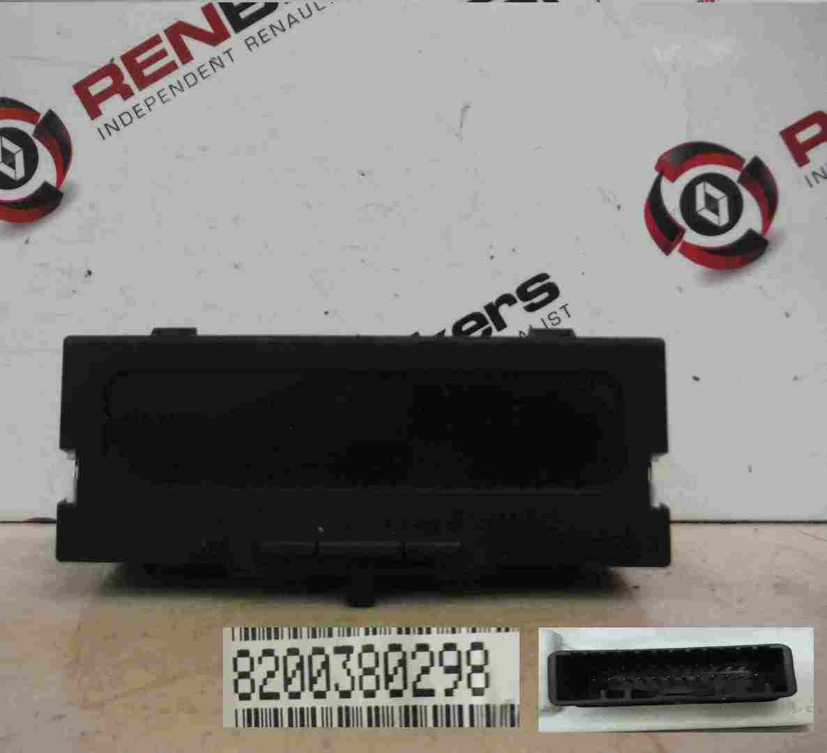 Renault Clio MK2 2001-2006 Cd Player Display Clock Temperture