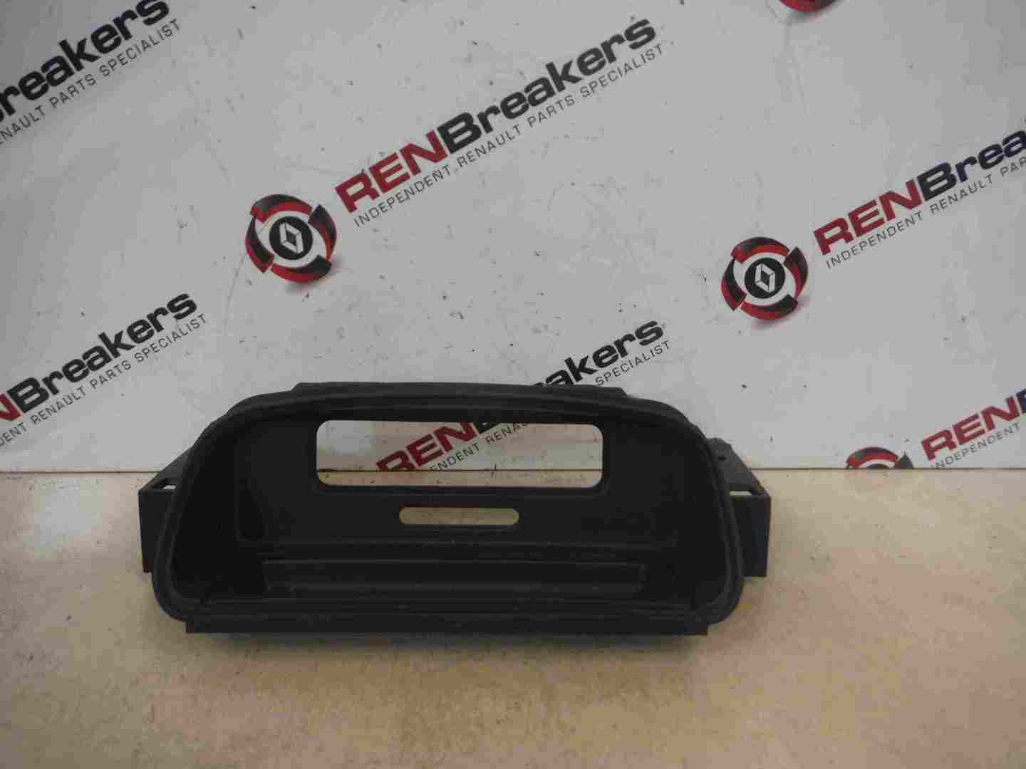 Renault Clio MK2 2001-2006 Display Centre Clock Surround Plastic 8200069064