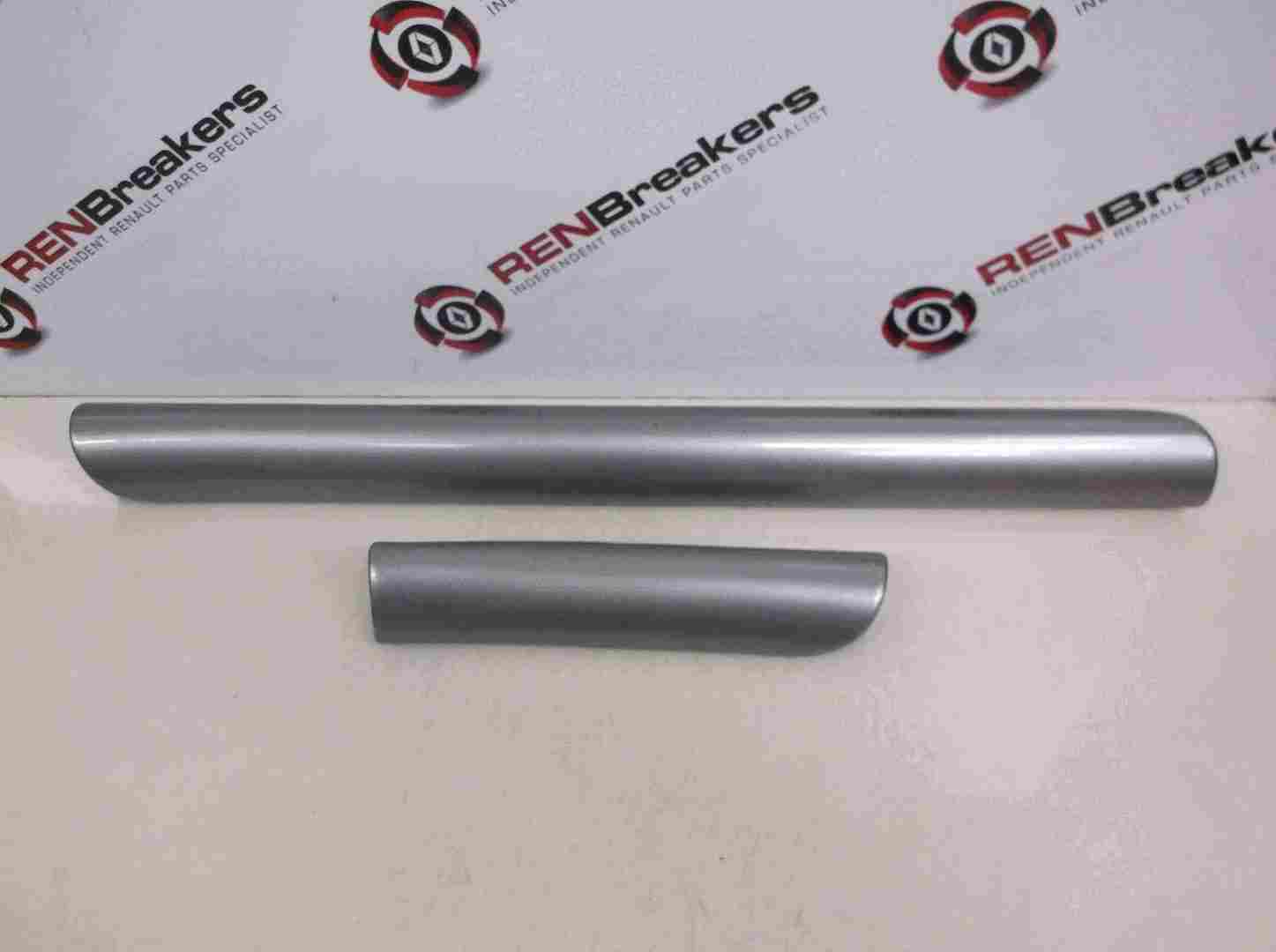 Renault Clio MK2 2001-2006 Dashboard Inserts Silver Moulding Trims 8200077057