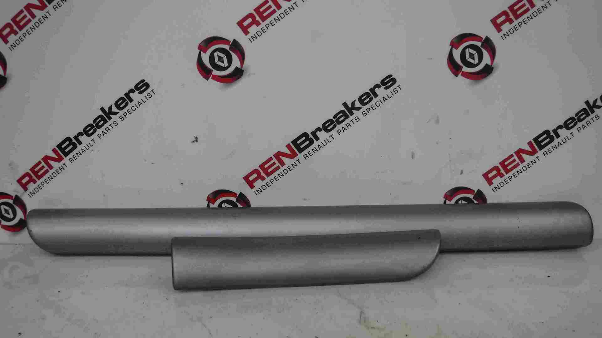 Renault Clio MK2 2001-2006 Dashboard Inserts Trims Silver