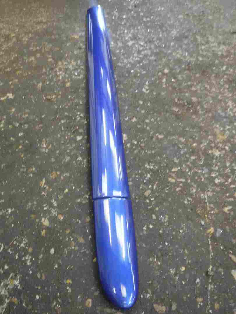 Renault Clio MK2 2001-2006 Drivers OSF Front Door Moulding Trim Blue TERNA 3dr