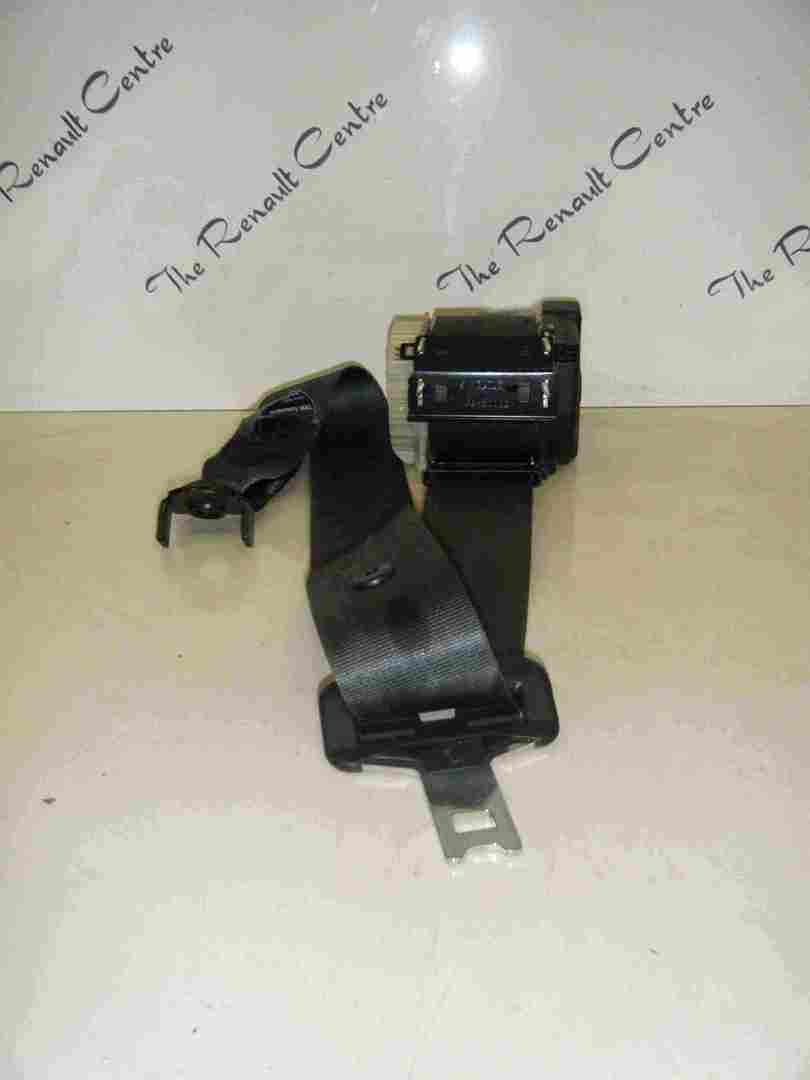 Renault Clio MK2 2001-2006 Drivers OSR Rear Seat Belt Dark Grey