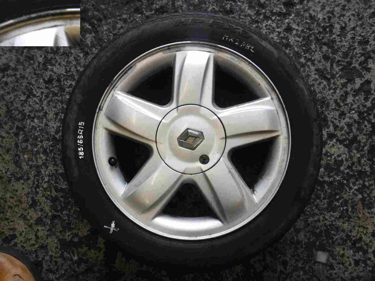 Renault Clio MK2 2001-2006 Dynamique Alloy Wheel 15inch 3/5