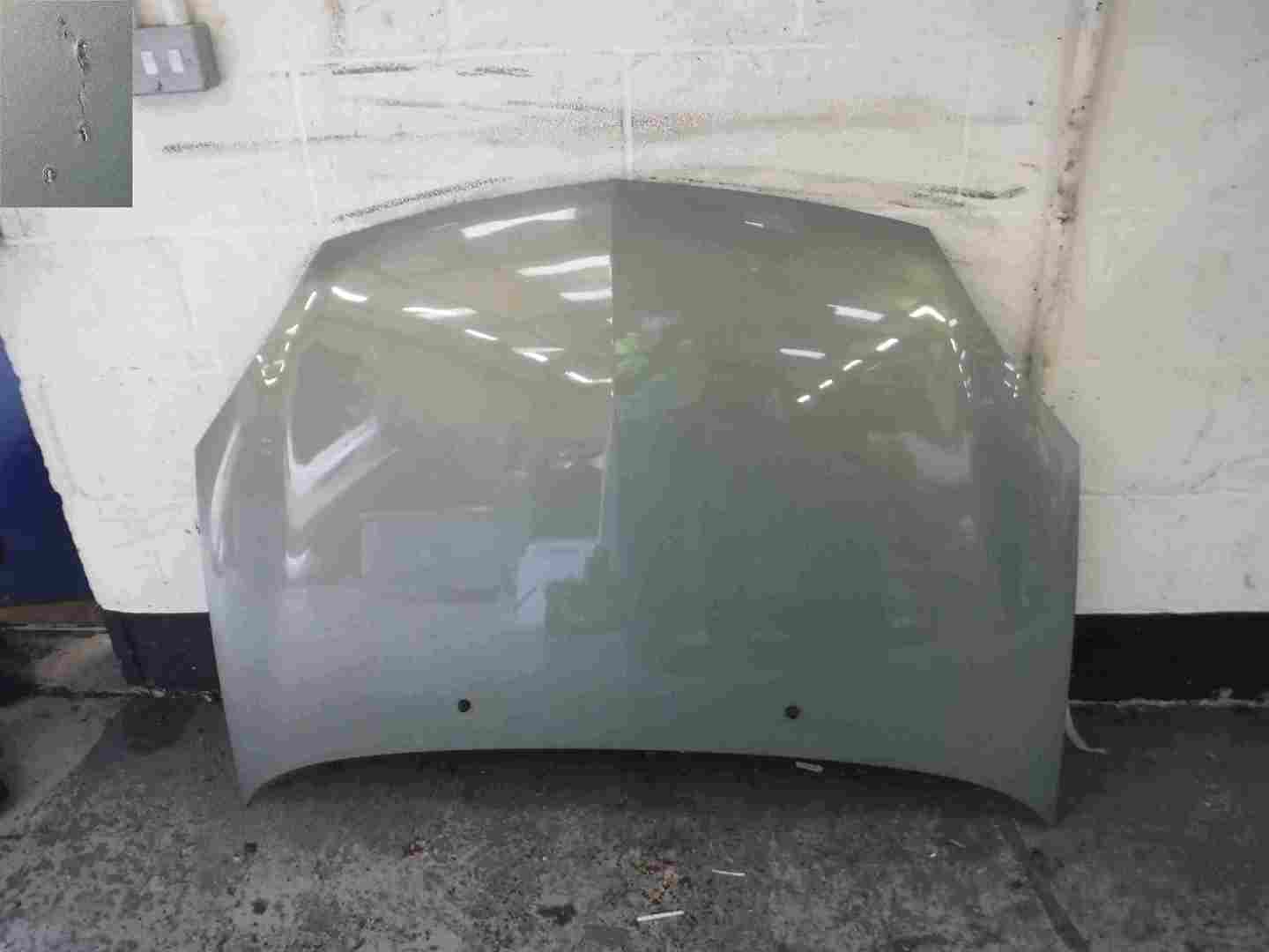 Renault Clio MK2 2001-2006 Front Bonnet Green Silver NV191