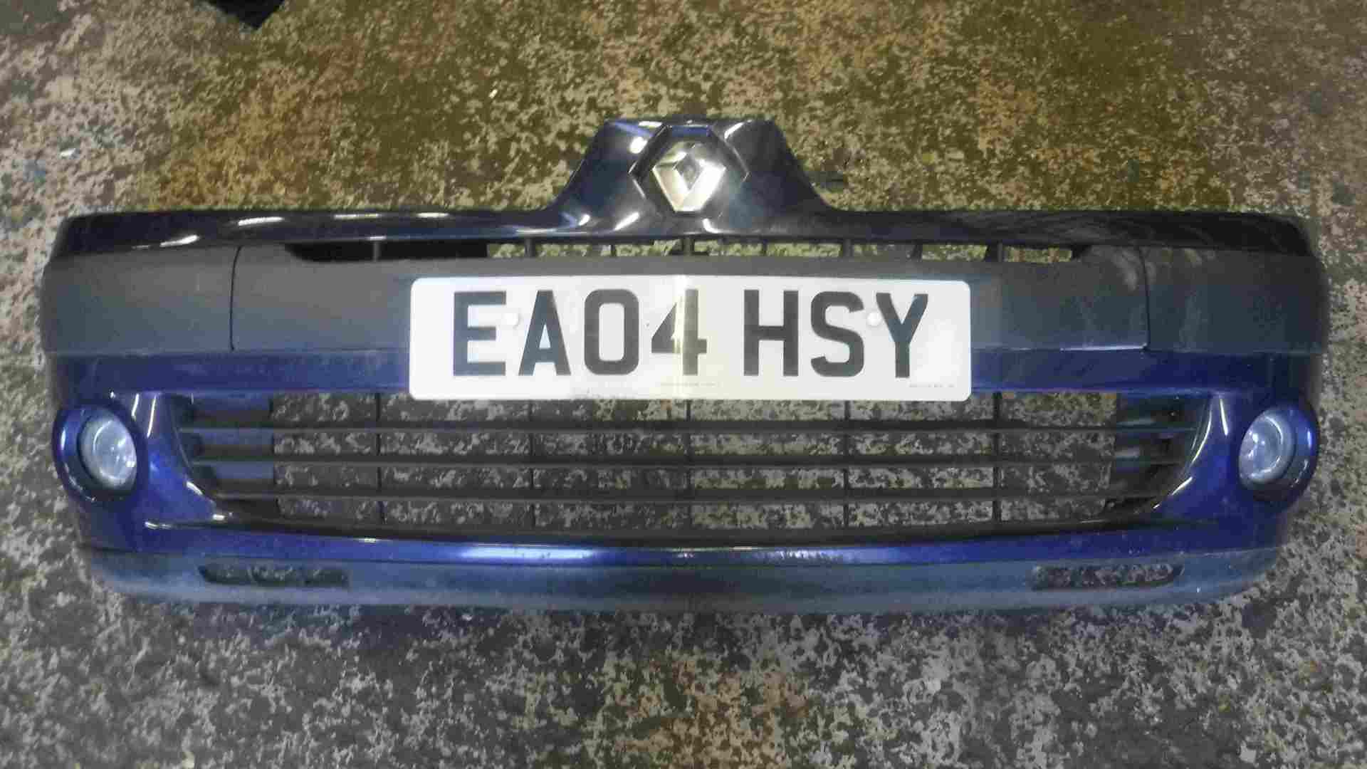 Renault Clio MK2 2001-2006 Front Bumper Blue TED44