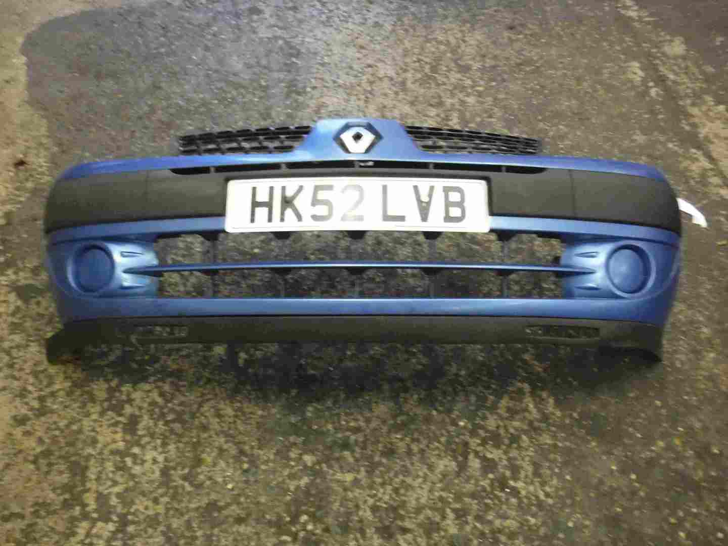 Renault Clio MK2 2001-2006 Front Bumper Blue TED48