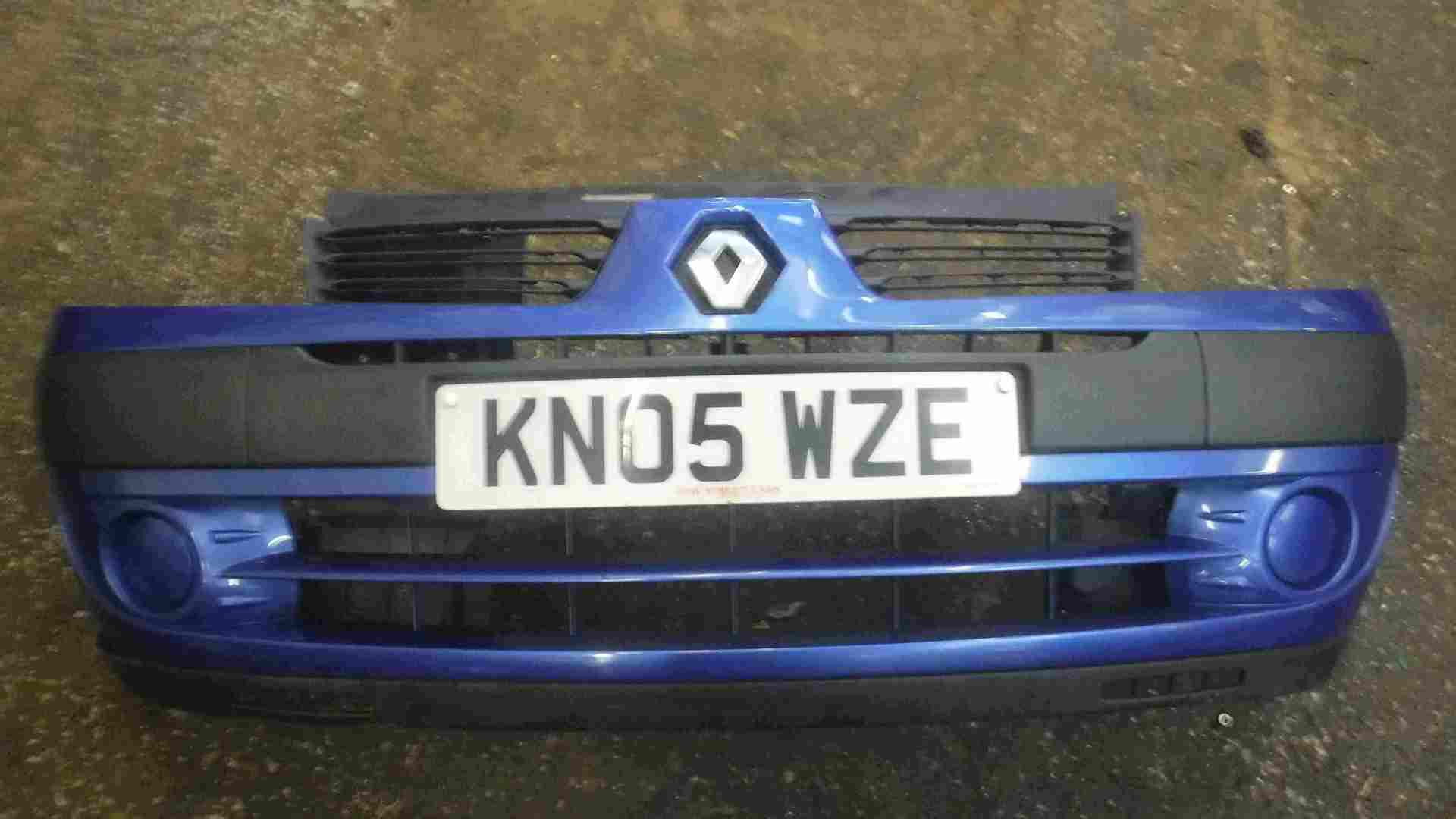 Renault Clio MK2 2001-2006 Front Bumper Blue TEI45 TE145