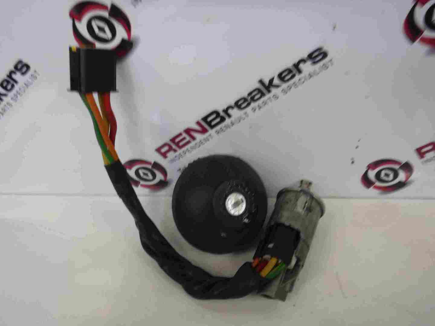 Renault Clio MK2 2001-2006 Ignition Barrel + Petrol Lock + Key