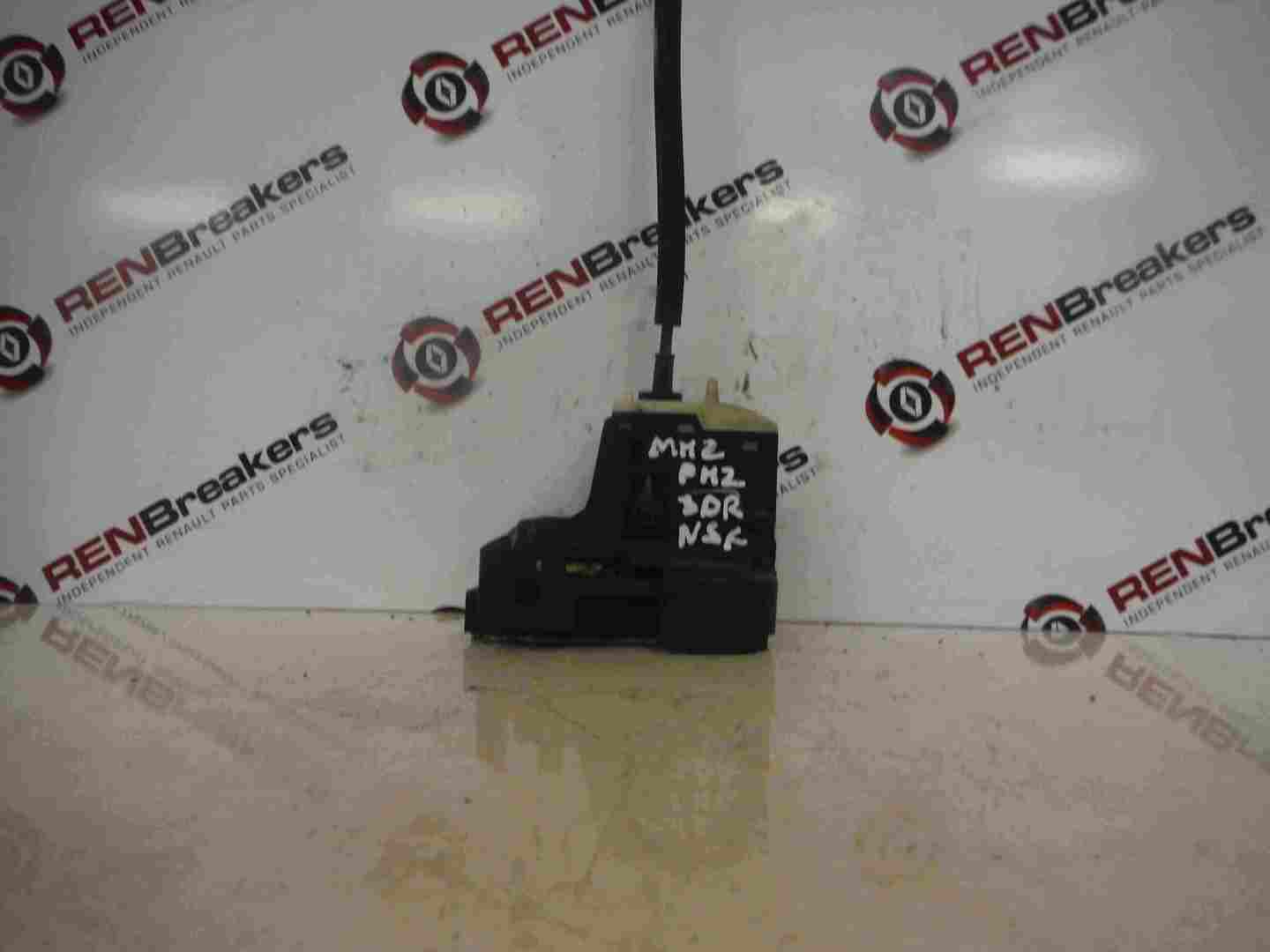 Renault Clio MK2 2001-2006 Passenger NSF Front Door Lock Mechanism 3DR