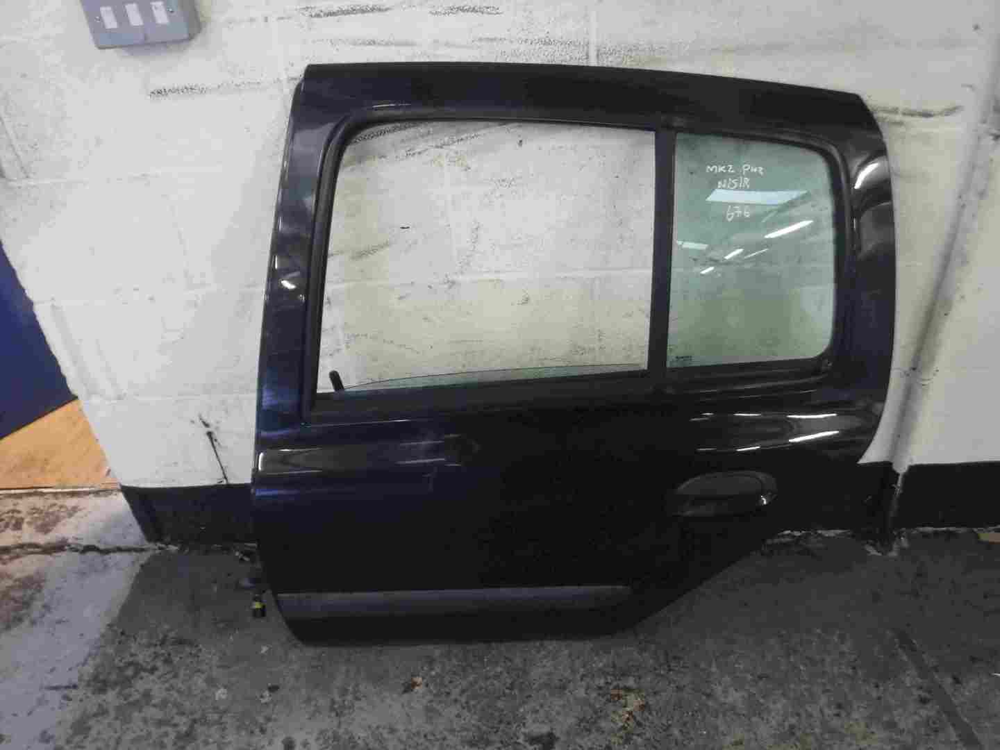 Renault Clio MK2 2001-2006 Passenger NSR Rear Door Black 676