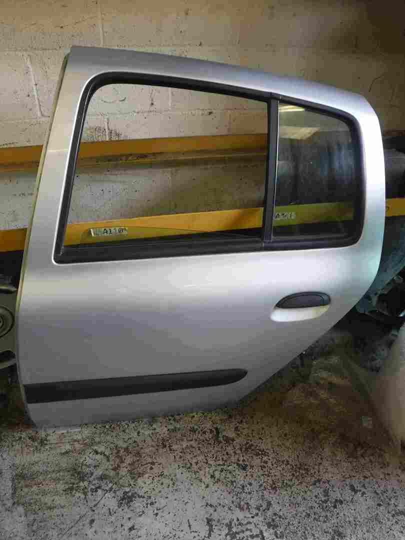 Renault Clio MK2 2001-2006 Passenger NSR Rear Door Silver TED69