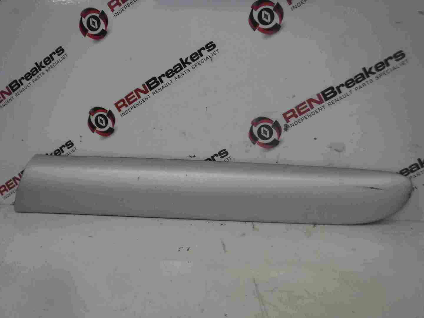 Renault Clio MK2 2001-2006 Passenger NSR Rear Moulding Trim 3dr Silver TED69