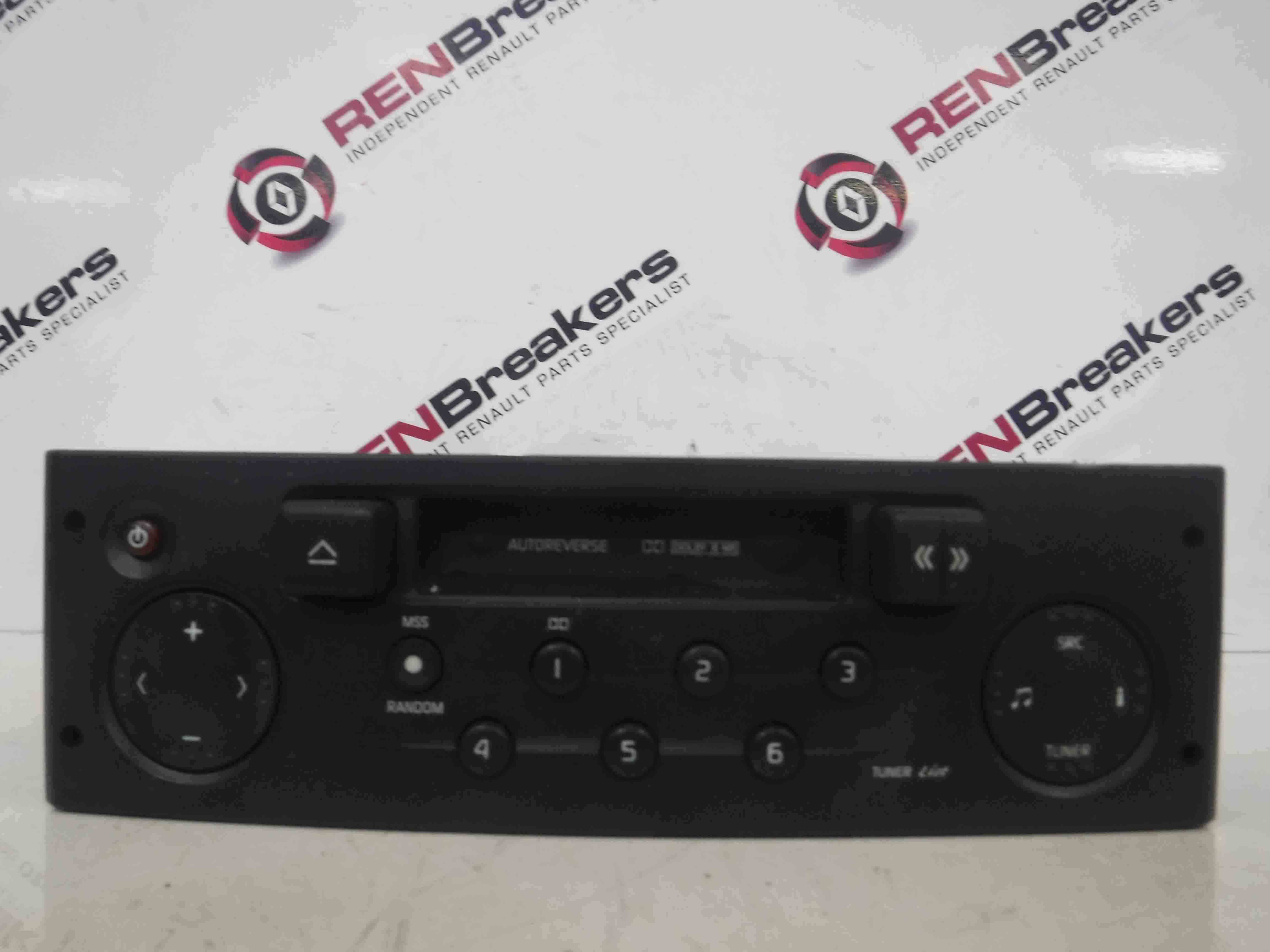 Renault Clio MK2 1998-2006 Tape Casette Player Code 8200029539 - Store - Renault Breakers Used Renault Parts & Specialist
