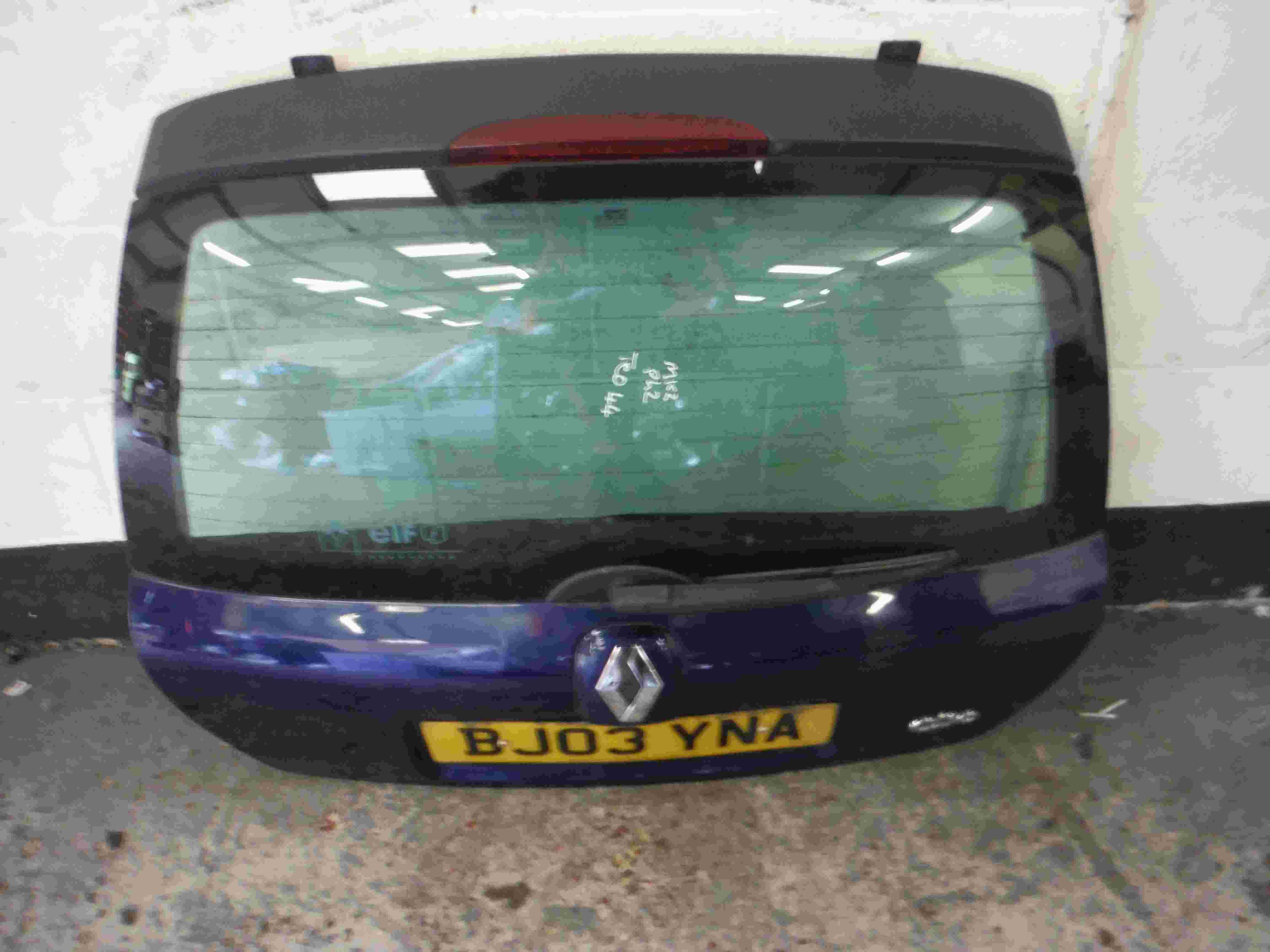 Renault Clio MK2 2001-2006 Rear Tailgate Boot Blue TED44