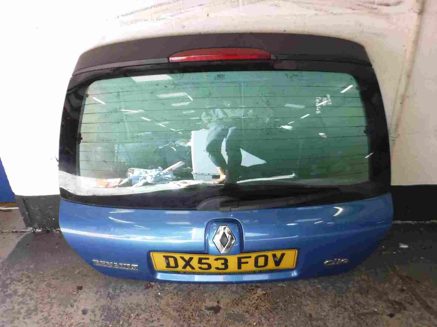Renault Clio MK2 2001-2006 Rear Tailgate Boot Blue TED48