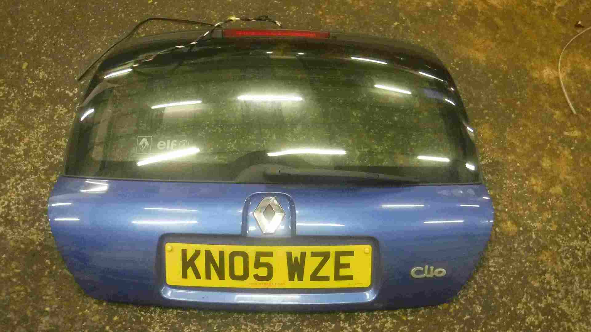 Renault Clio MK2 2001-2006 Rear Tailgate Boot Blue TEI45 TE145