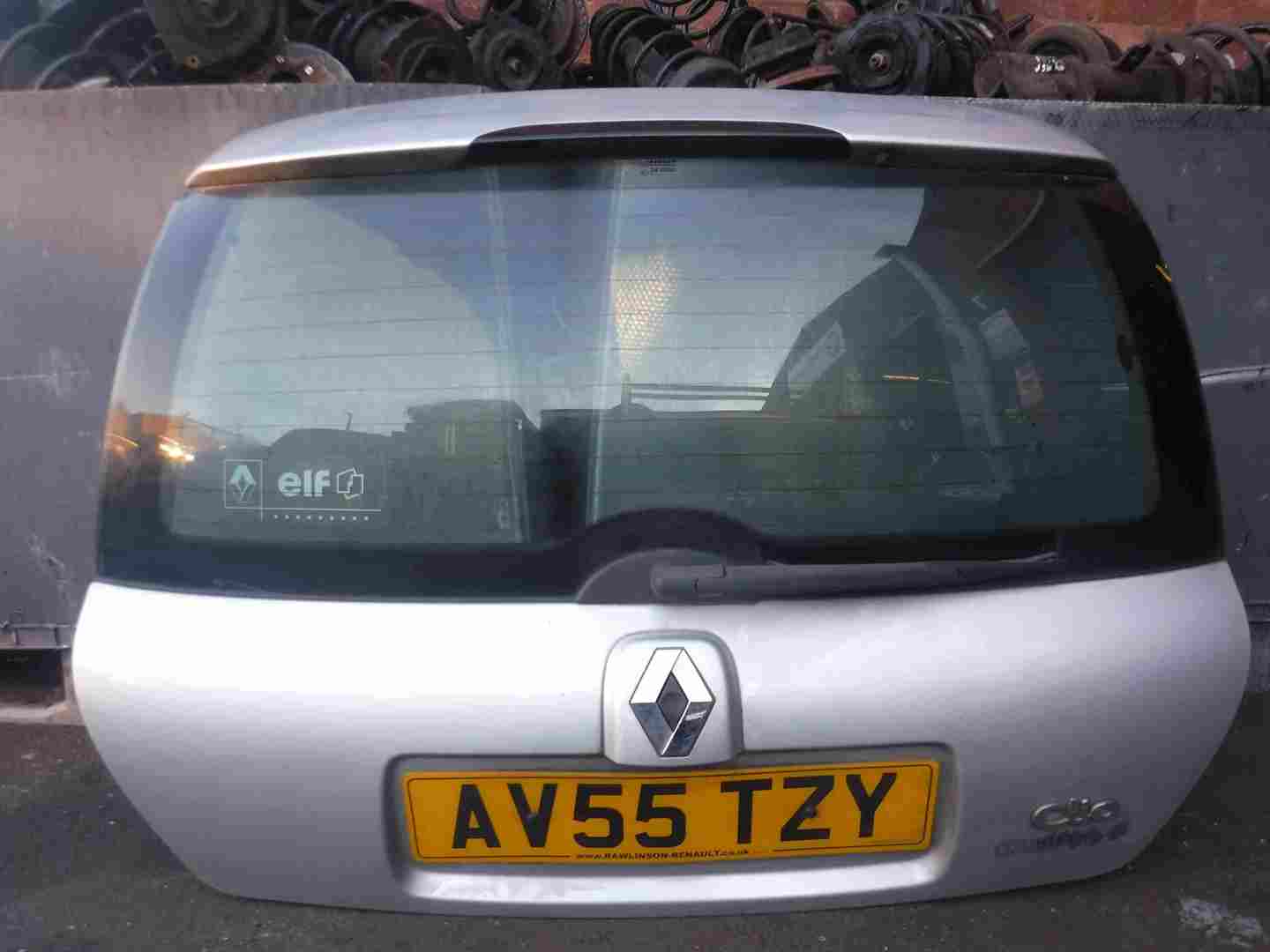 Renault Clio MK2 2001-2006 Rear Tailgate Boot Silver TED69