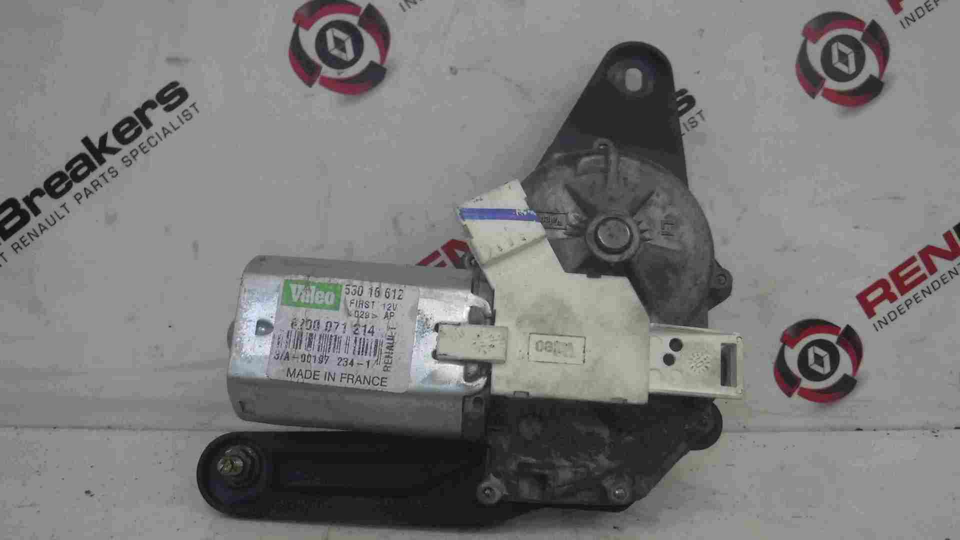 Renault Clio MK2 2001-2006 Rear Window Wiper Motor 8200071214